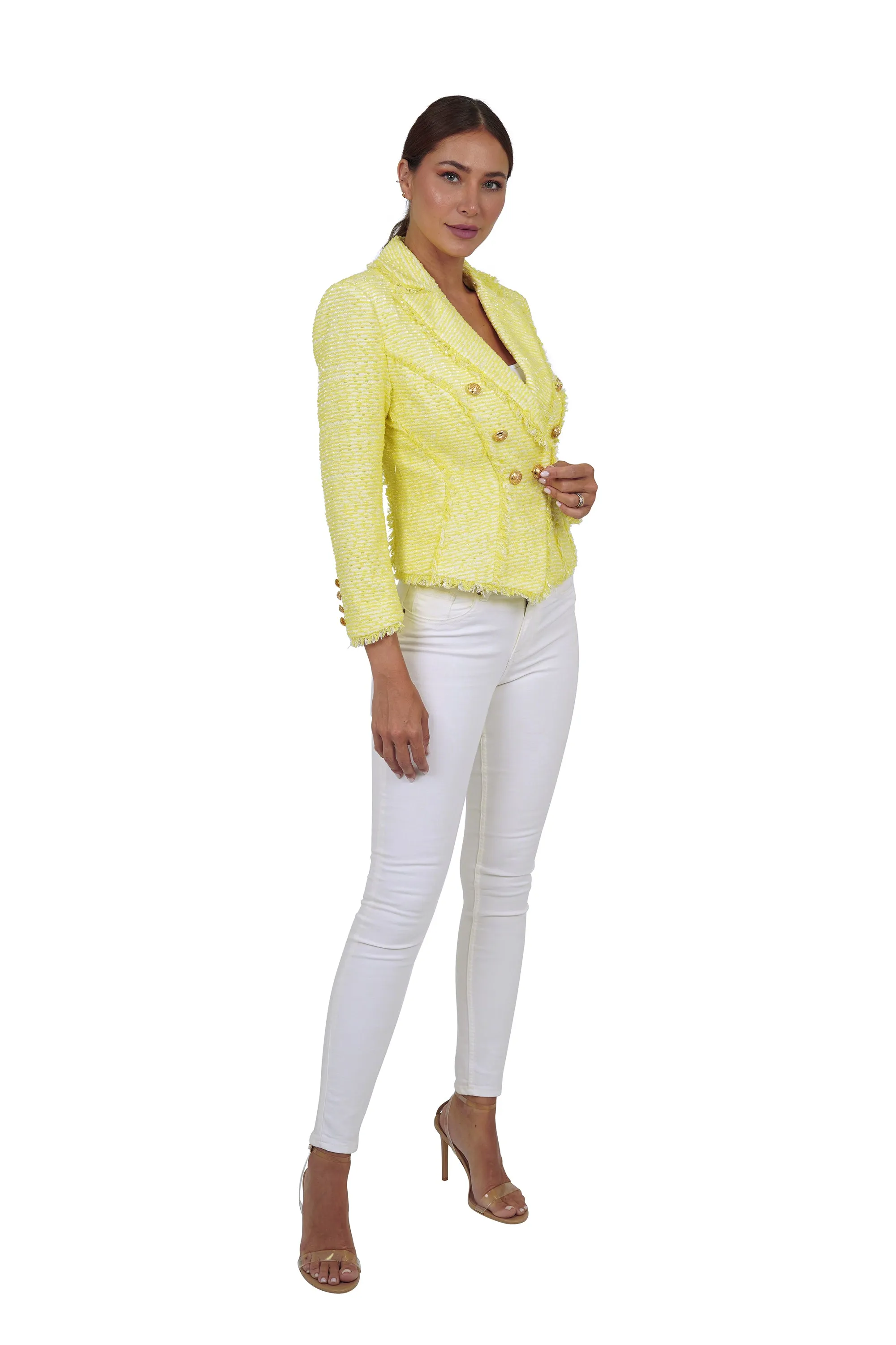 Catherine Tweed Blazer sold by Love Token product image thumbnail 3