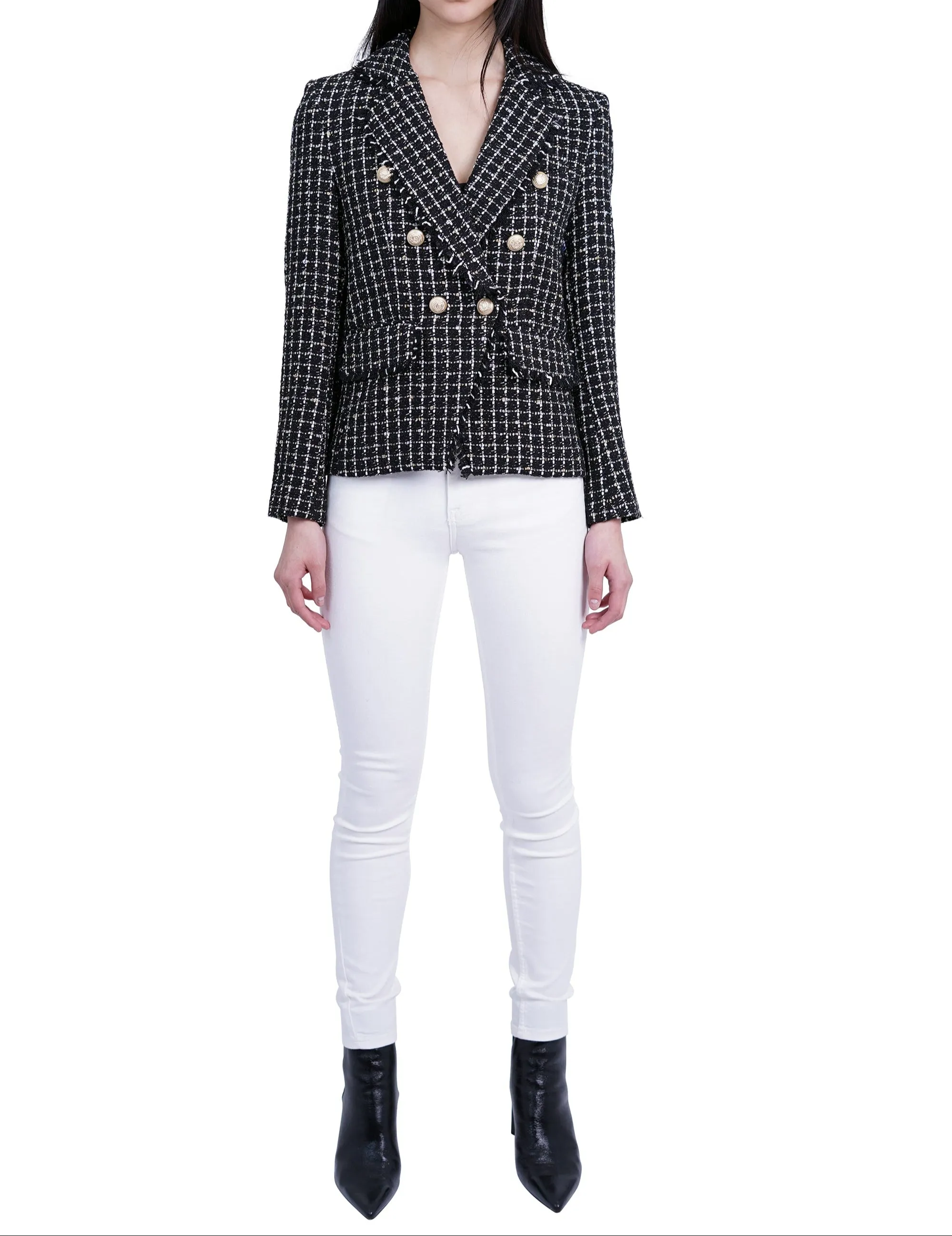 Angie Tweed Blazer sold by Love Token product image thumbnail 3