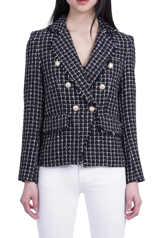 Angie Tweed Blazer sold by Love Token