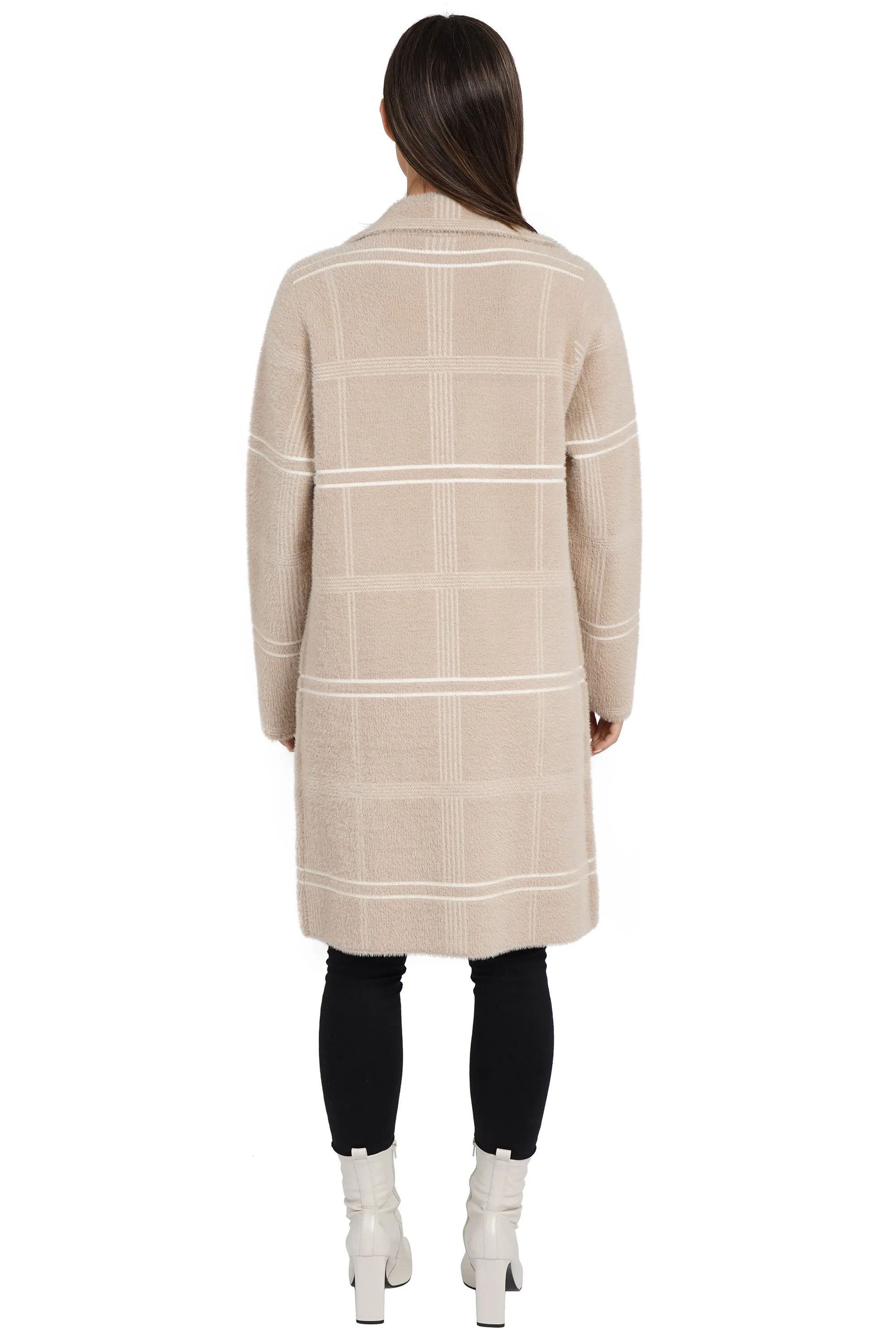 Mina Plaid Coatigan sold by Love Token product image thumbnail 2