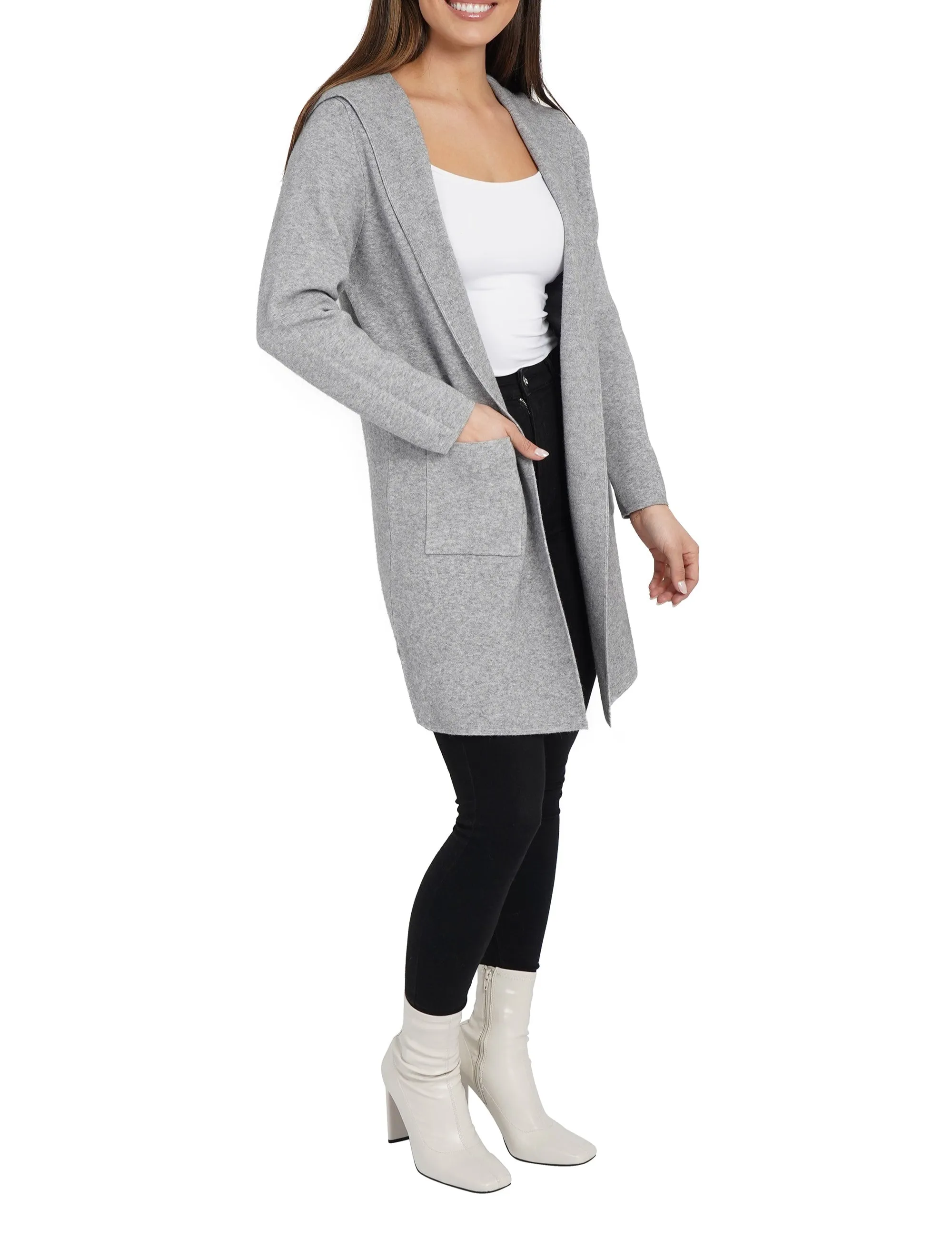 Jennifer Hooded Cardigan sold by Love Token product image thumbnail 2