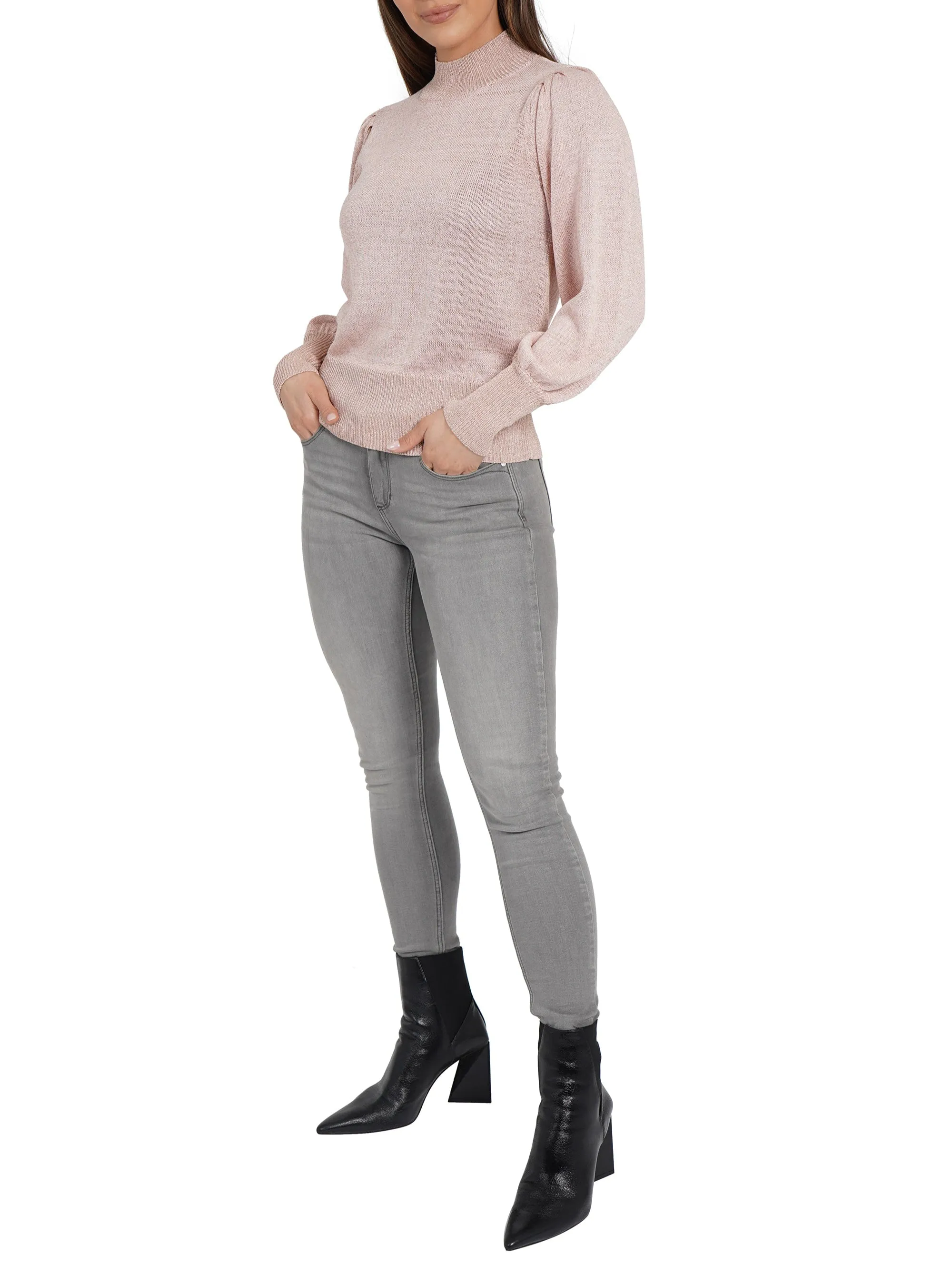 Evelyn Mockneck Sweater sold by Love Token product image thumbnail 3