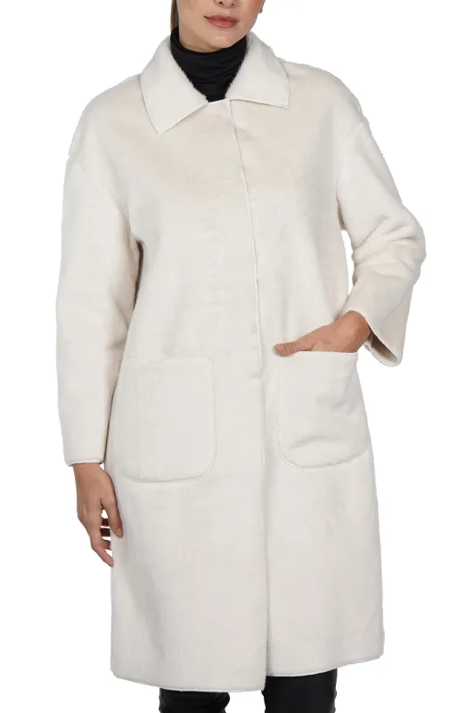 Ruben Faux Fur Jacket sold by Love Token