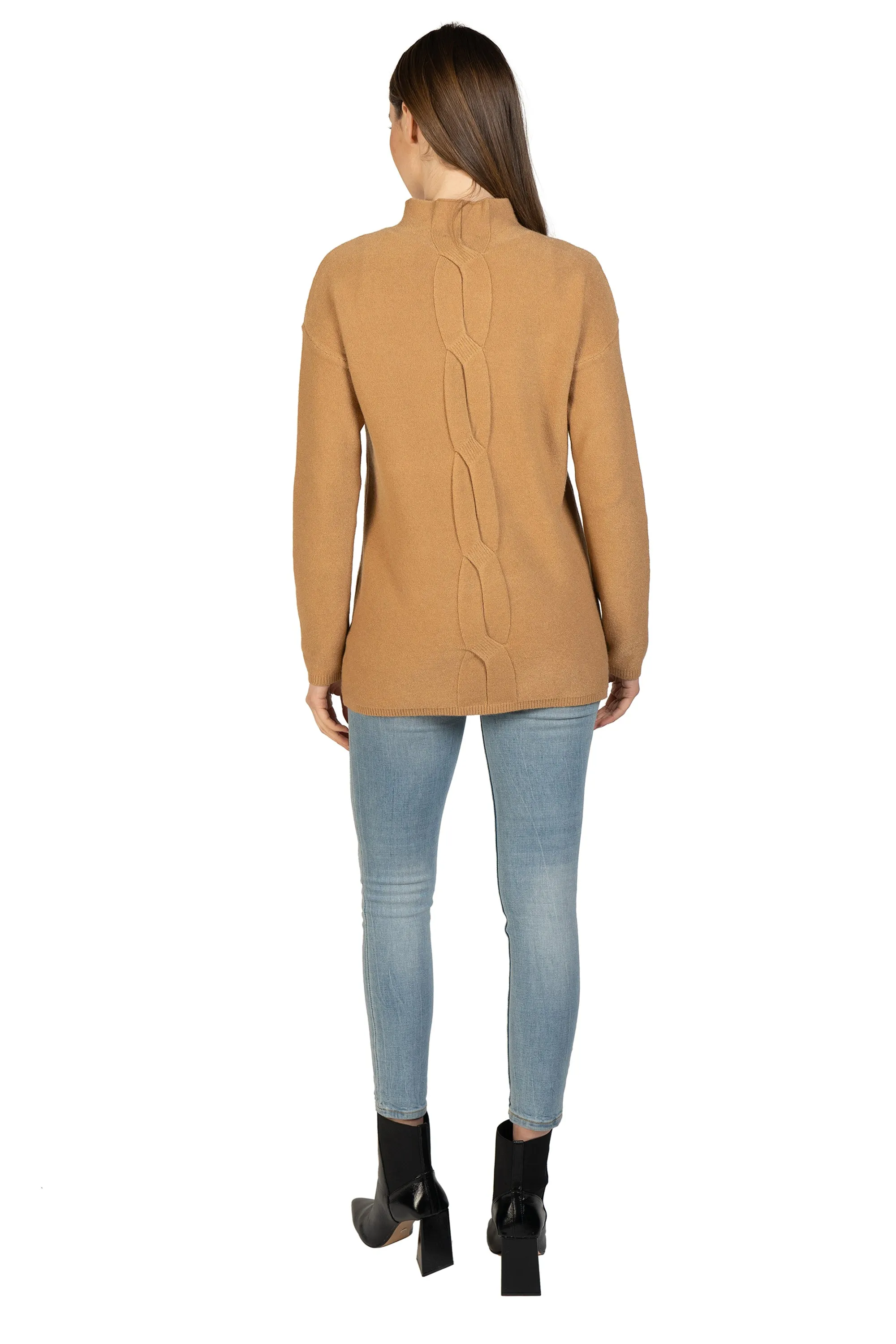 Mock-neck Sweater sold by Love Token product image thumbnail 3