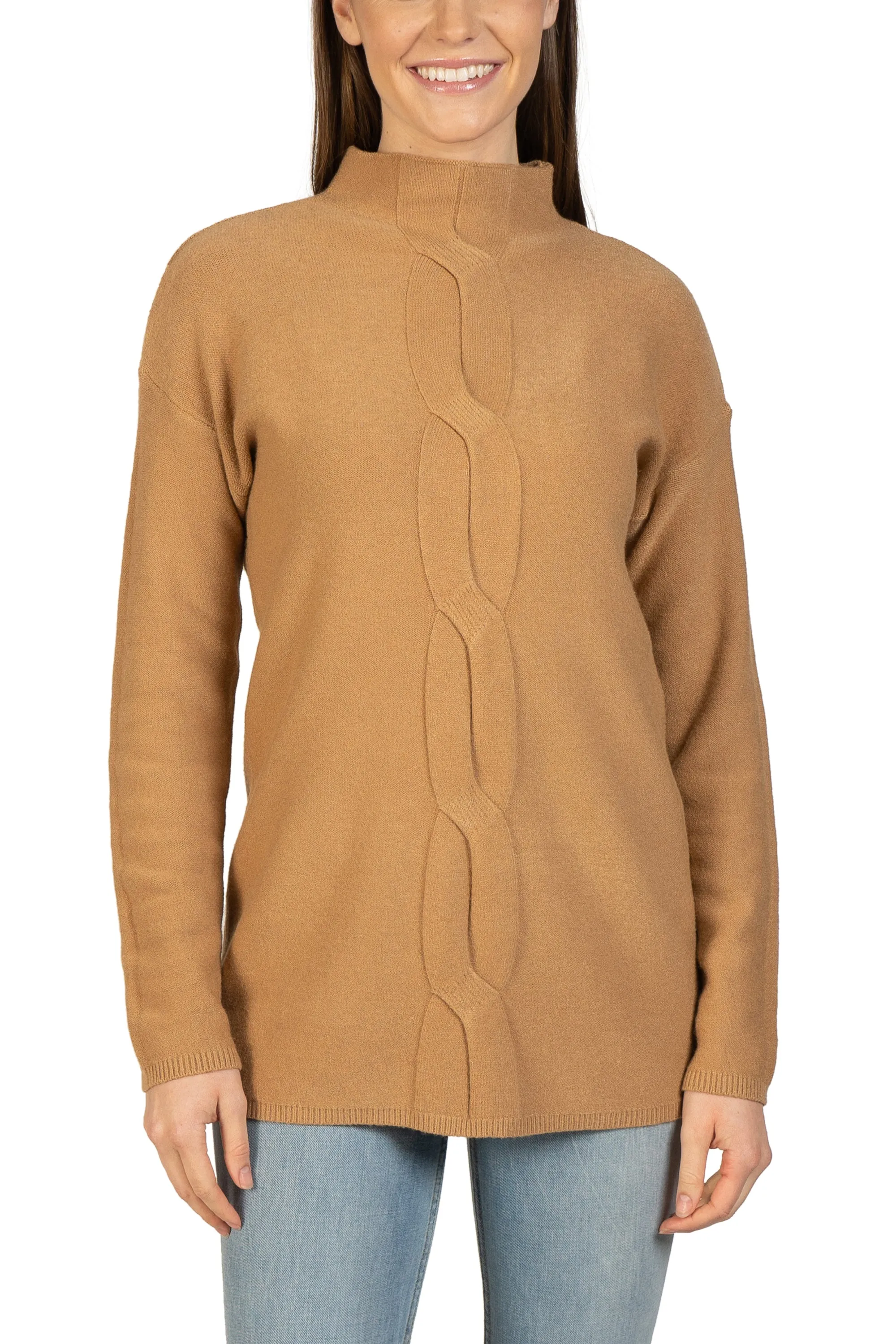 Mock-neck Sweater sold by Love Token