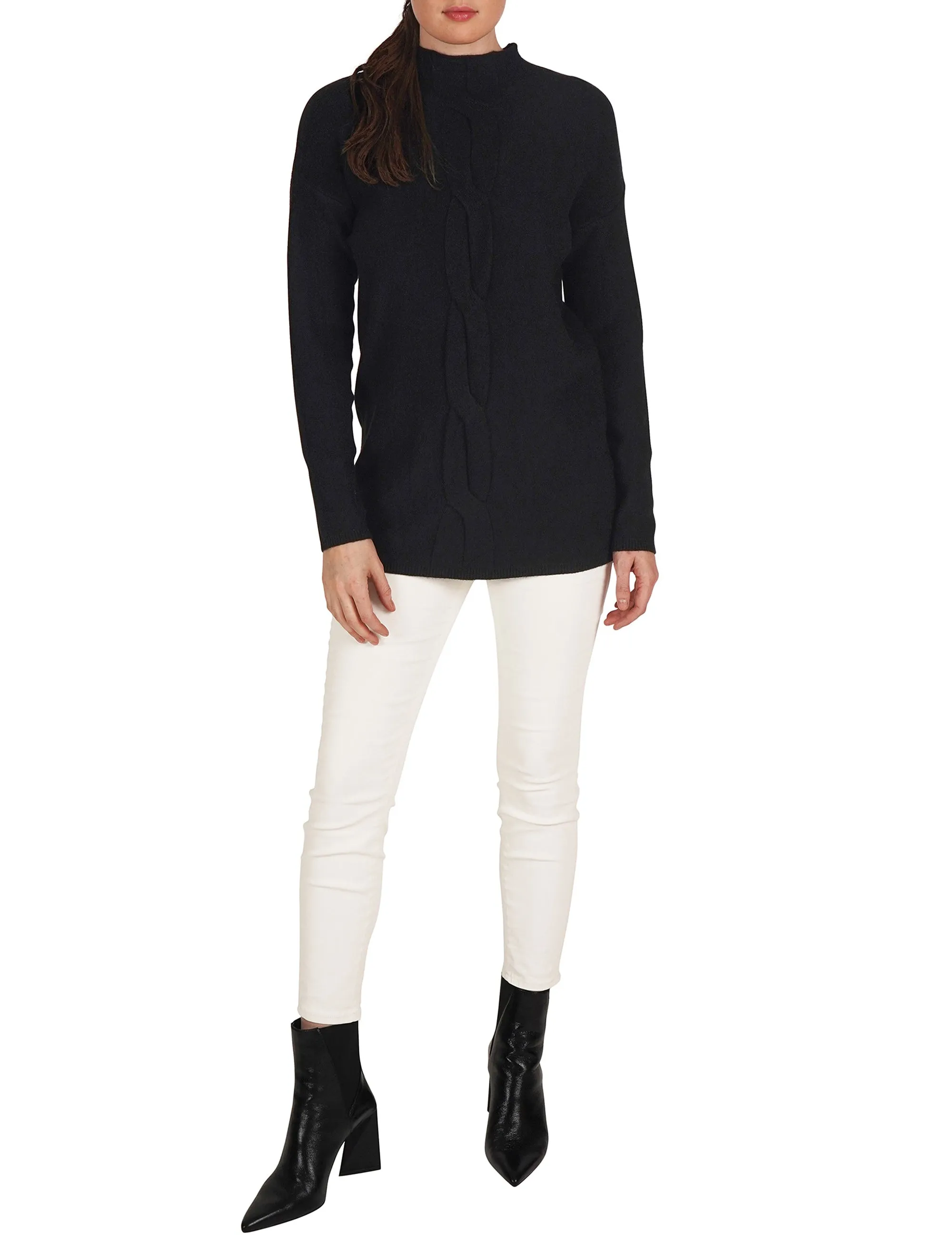 Mock-neck Sweater sold by Love Token product image thumbnail 5