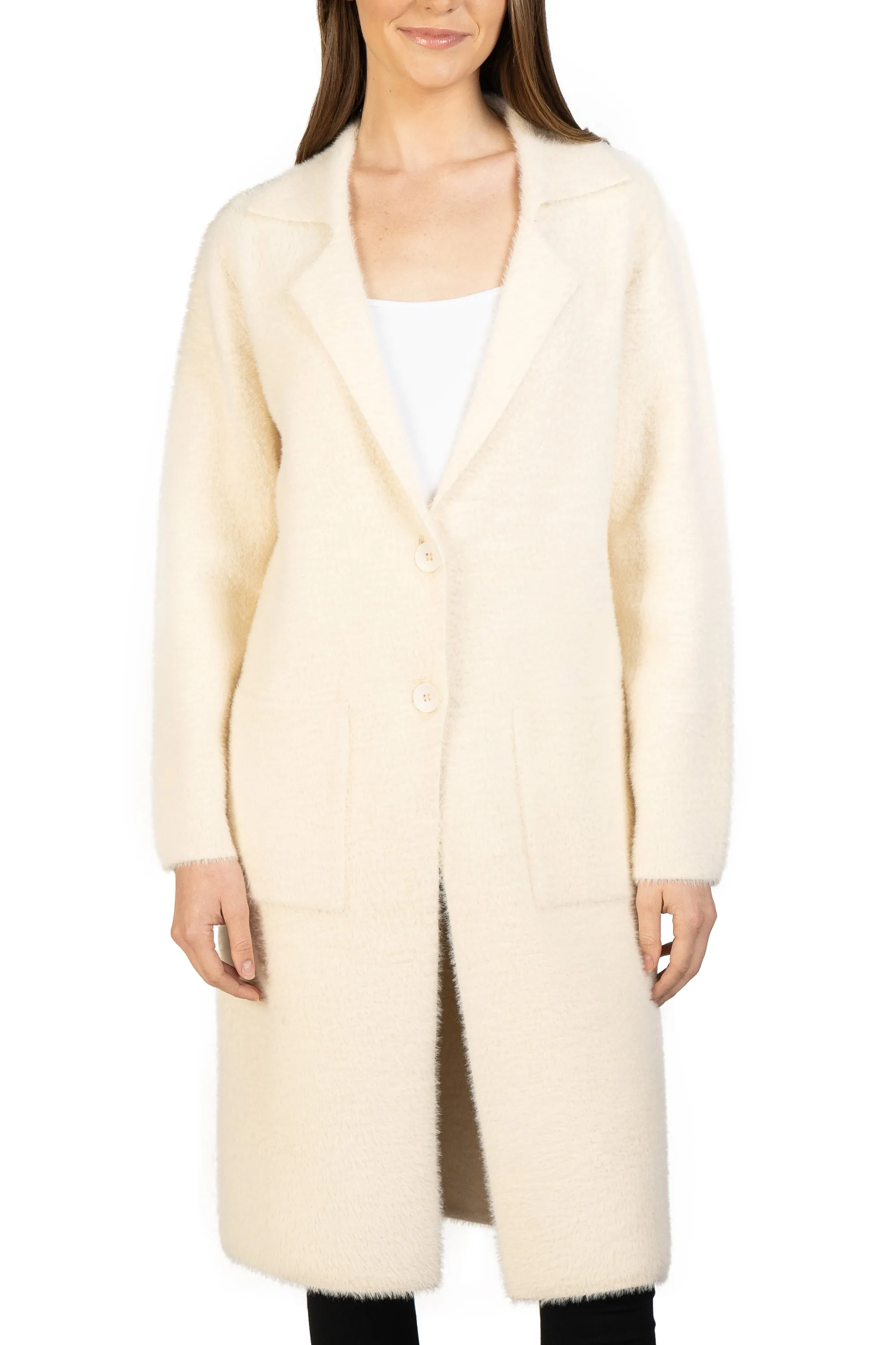 Joe Fuzzy Cardigan sold by Love Token