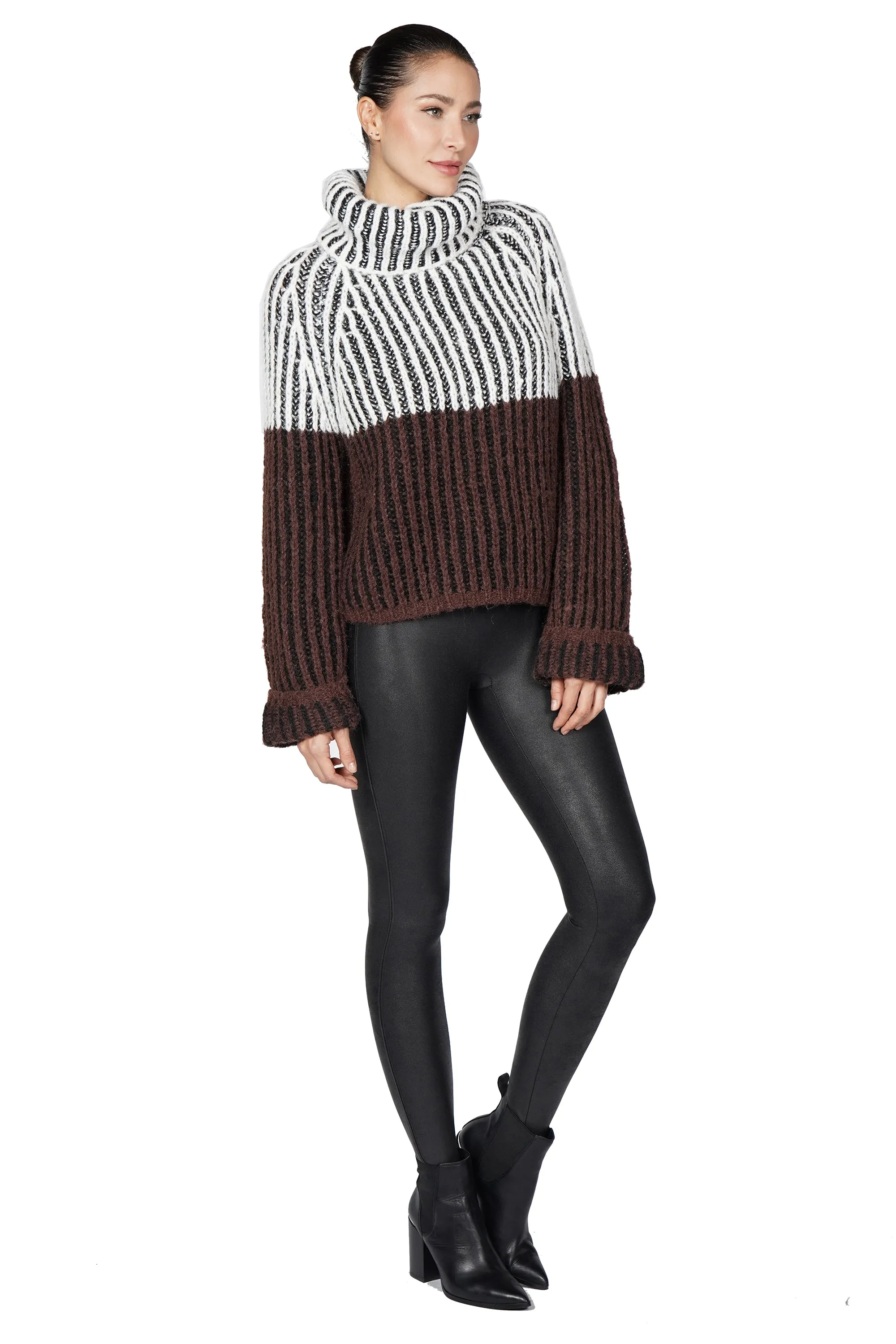 Daytona Turtleneck Sweater sold by Love Token product image thumbnail 3