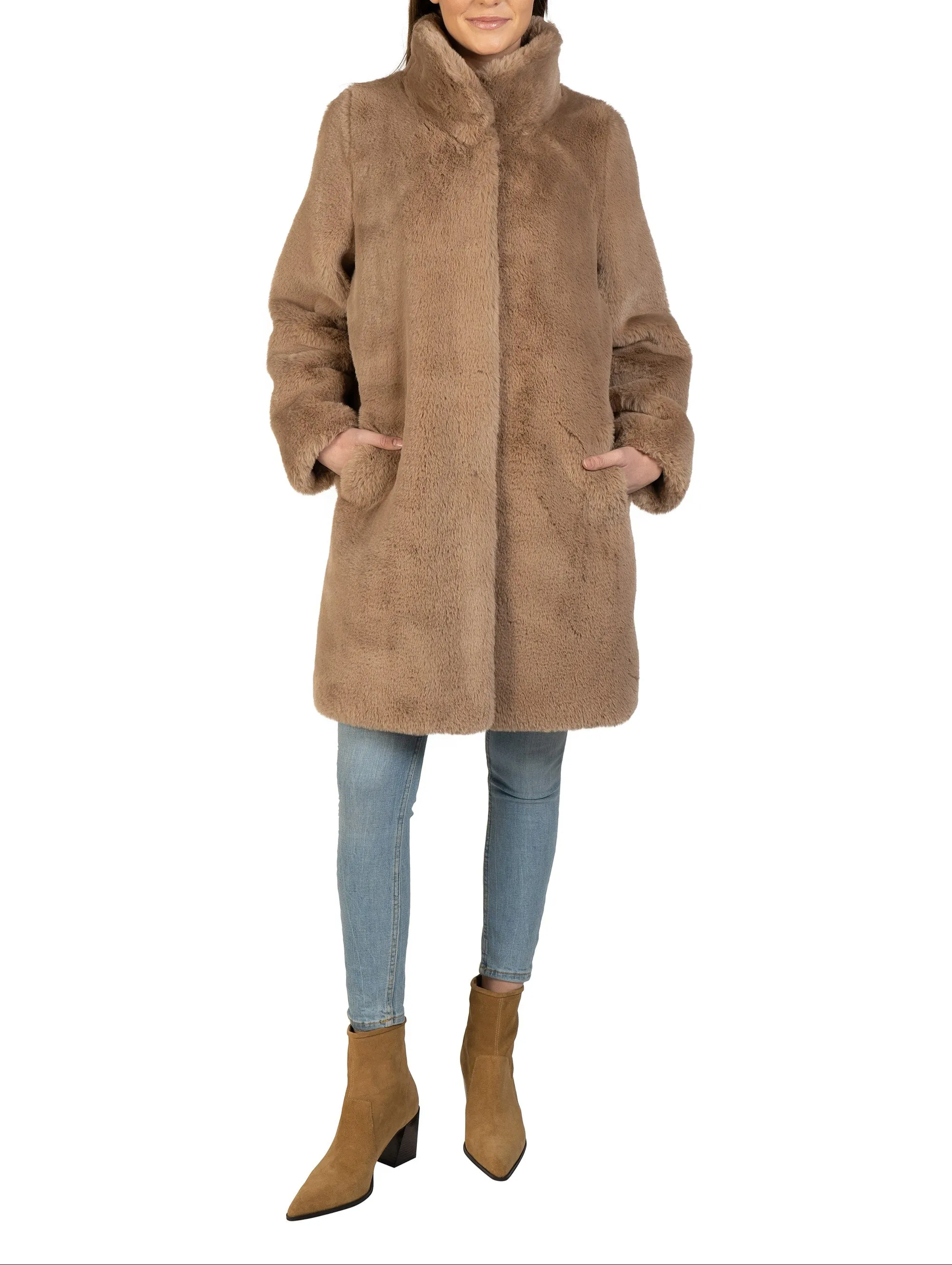 Turner Faux Fur Coat sold by Love Token product image thumbnail 3