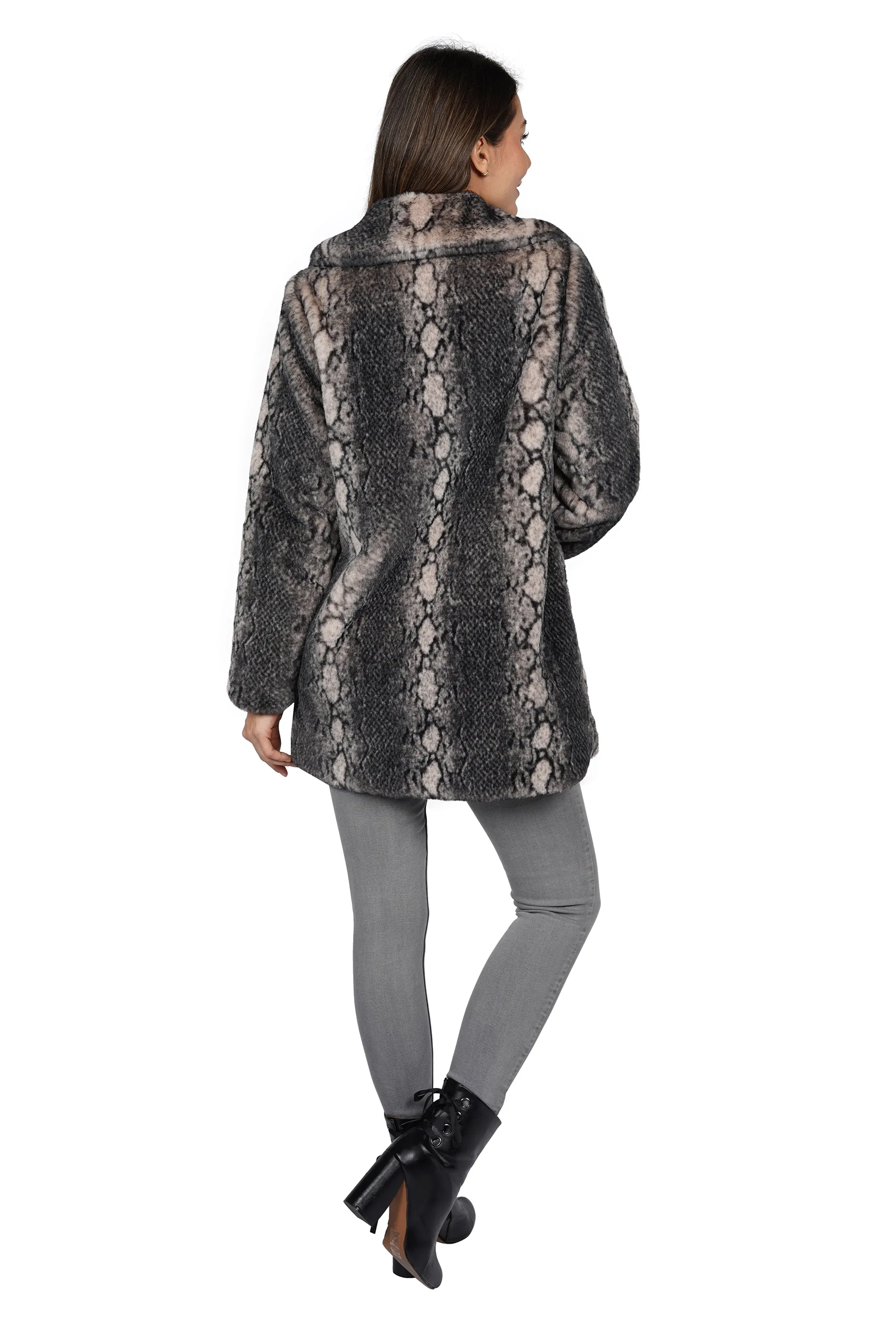 Beatrice Faux Fur Coat sold by Love Token product image thumbnail 4