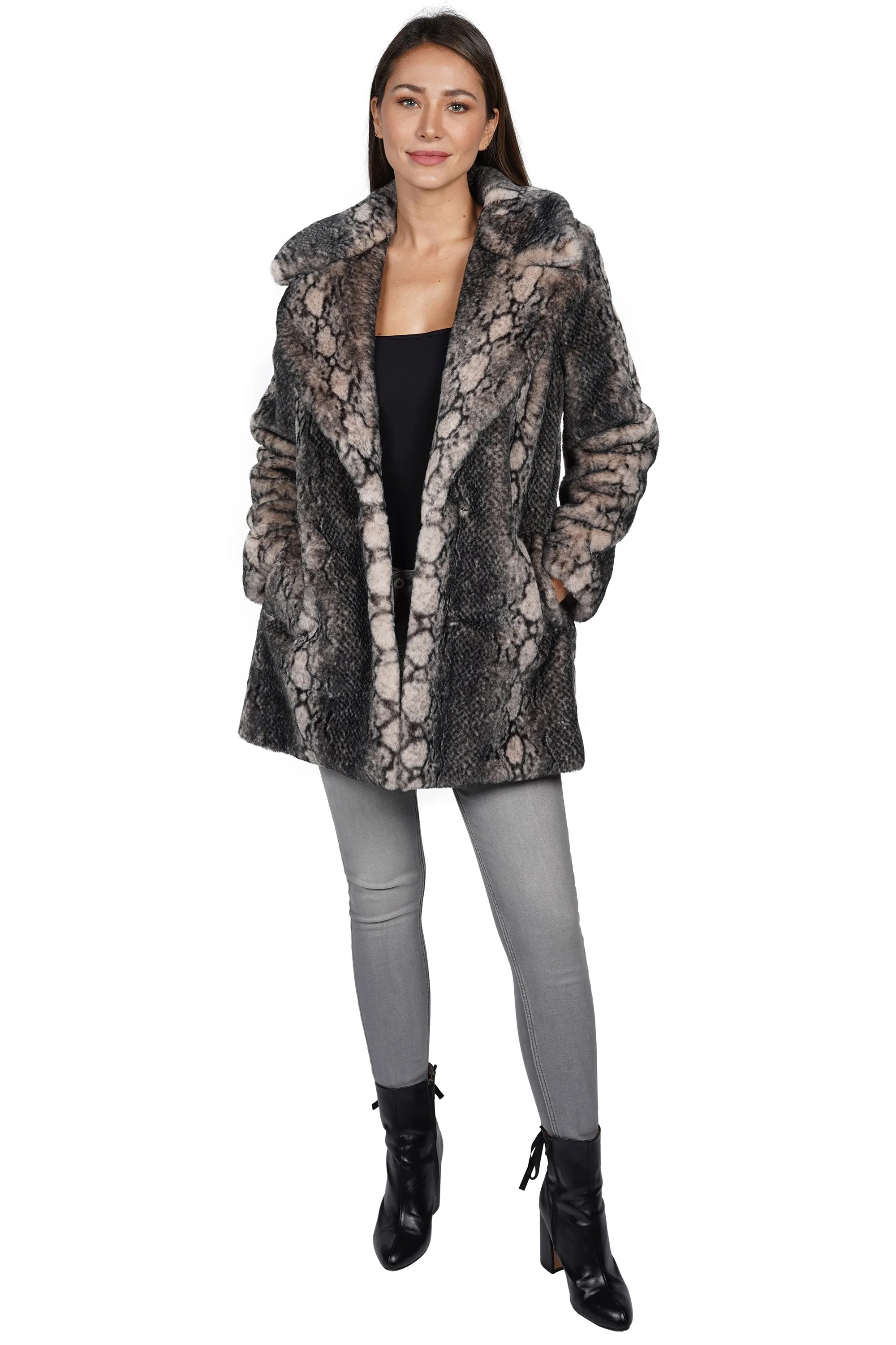 Beatrice Faux Fur Coat sold by Love Token product image thumbnail 2