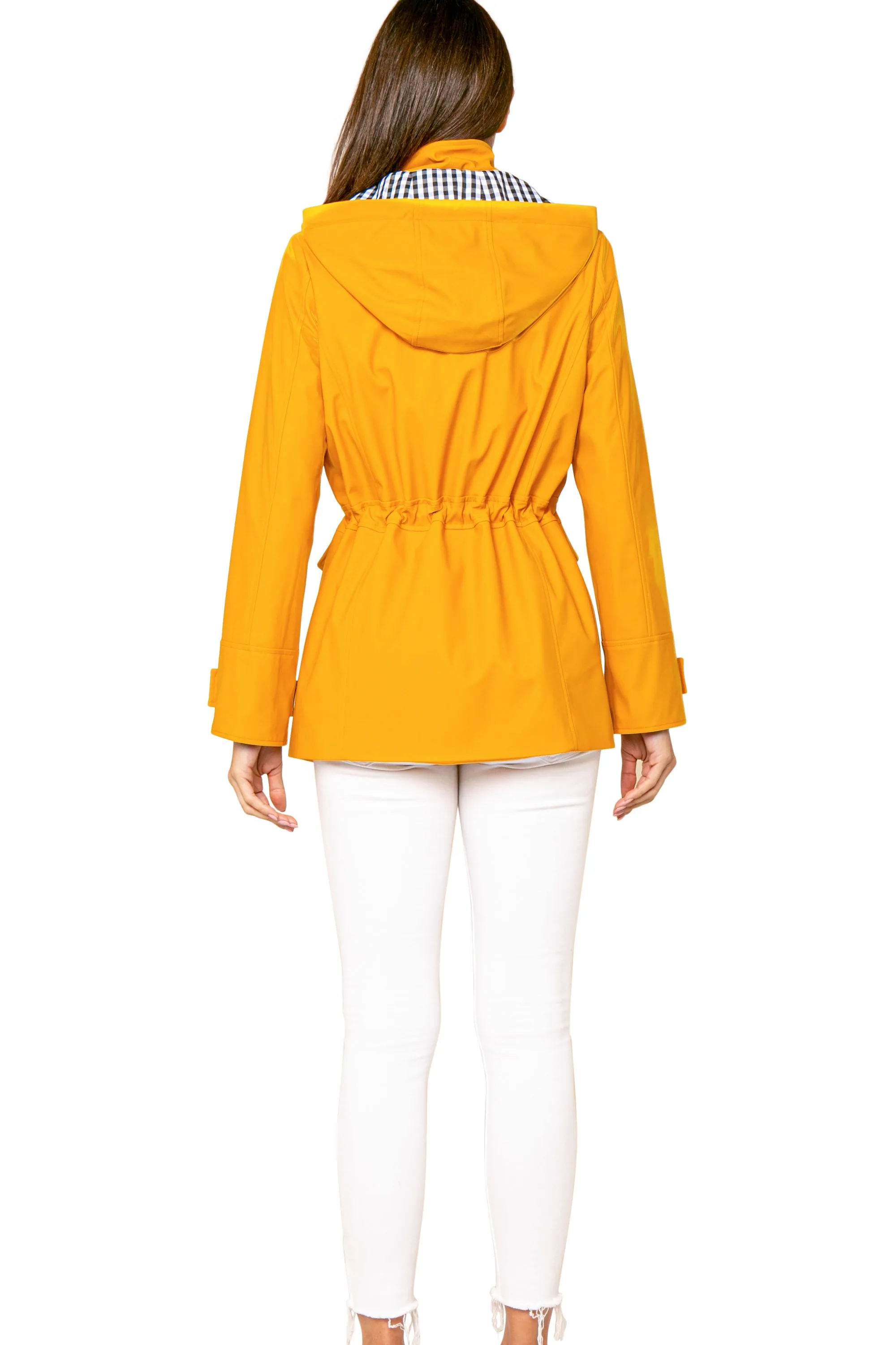 Derek Hooded Trench Rain Coat sold by Love Token product image thumbnail 3