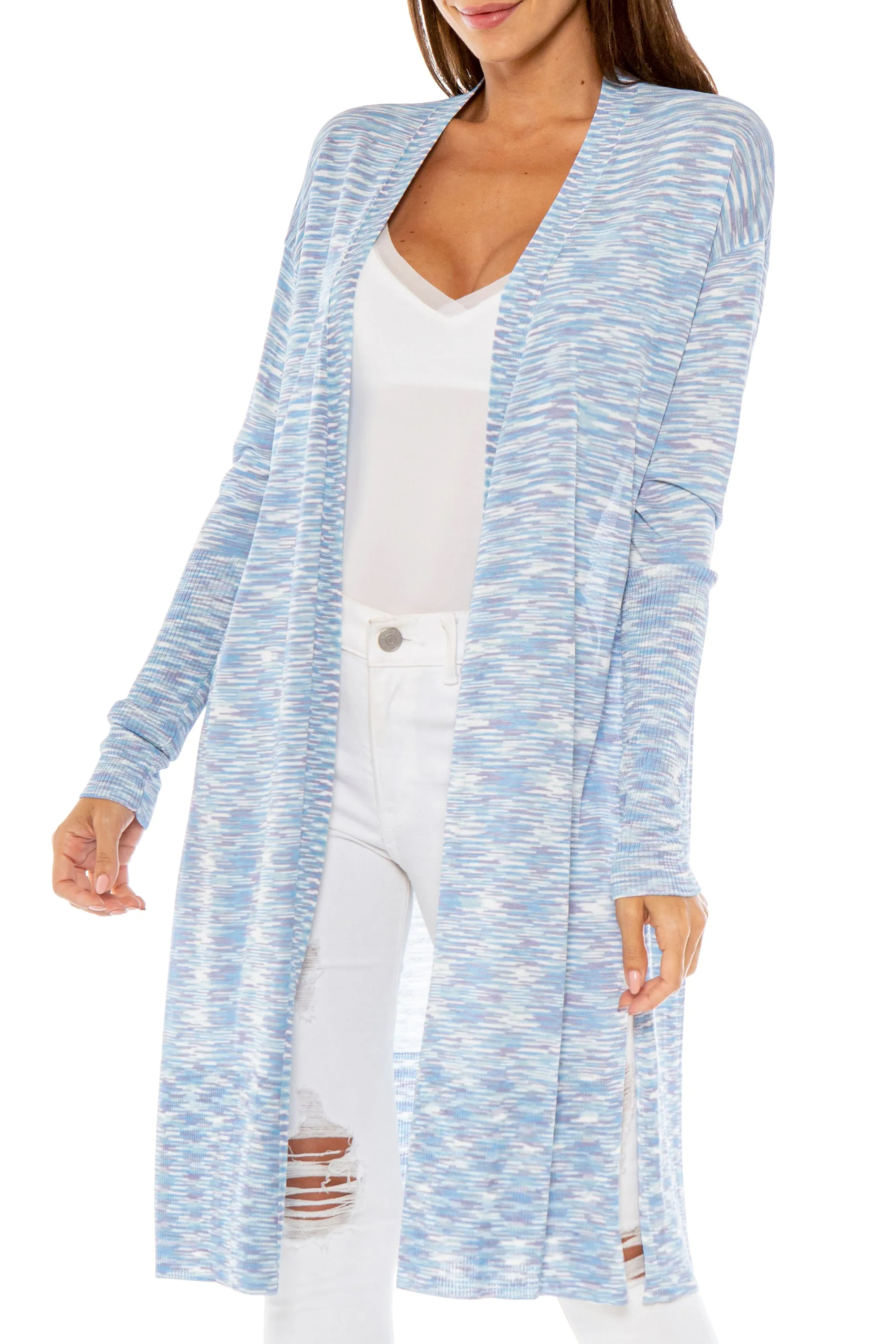 Gavin Long Multicolor Space Dye Cardigan sold by Love Token product image thumbnail 2