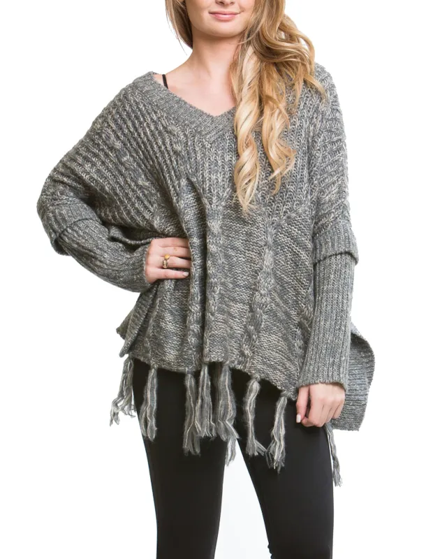 Tassel Trim Sweater sold by Love Token