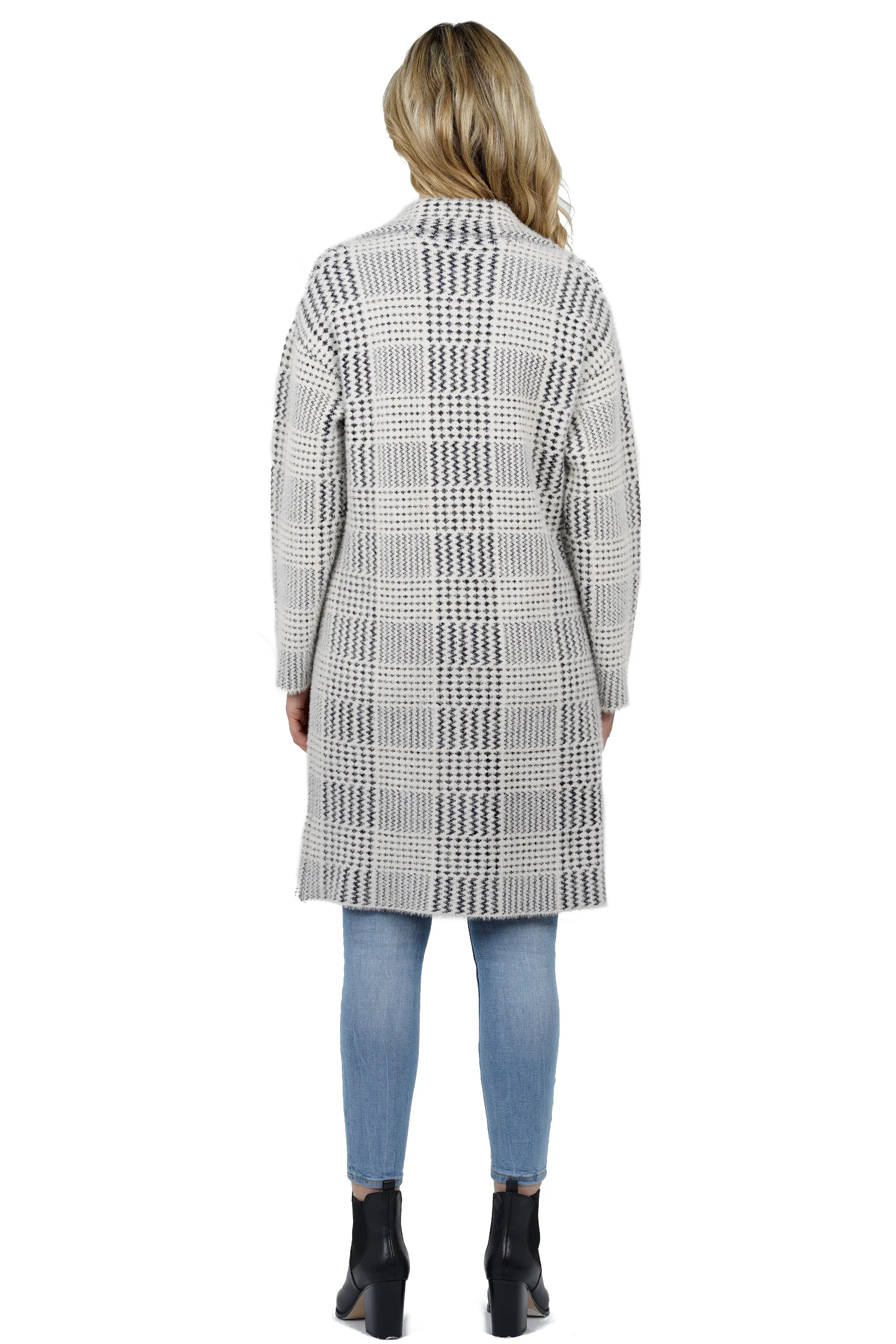 Zendaya Below Knee Length Coat w/ Patch Pockets sold by Love Token product image thumbnail 5