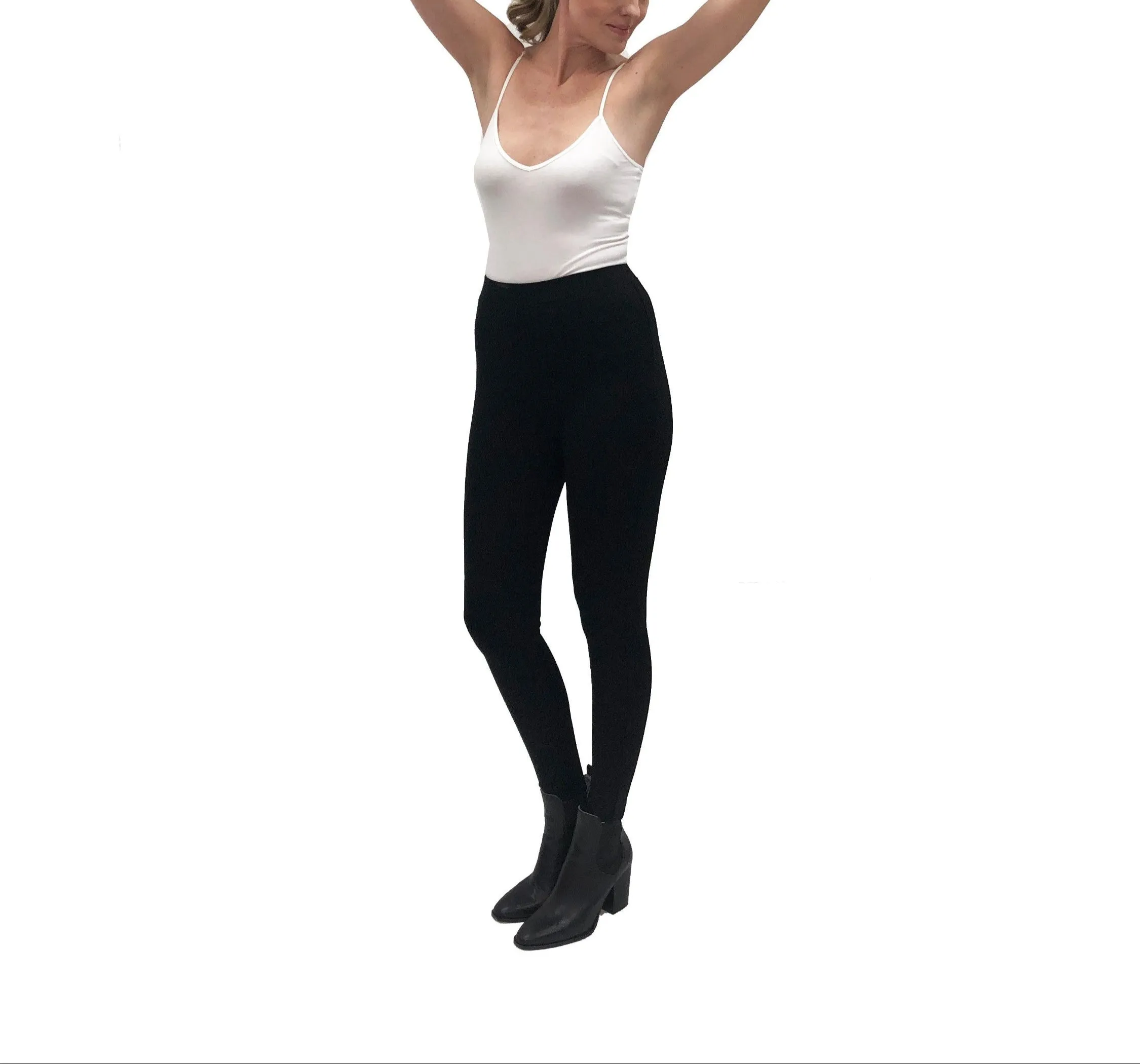 Paris Ponte Fitted Leggings sold by Love Token product image thumbnail 4