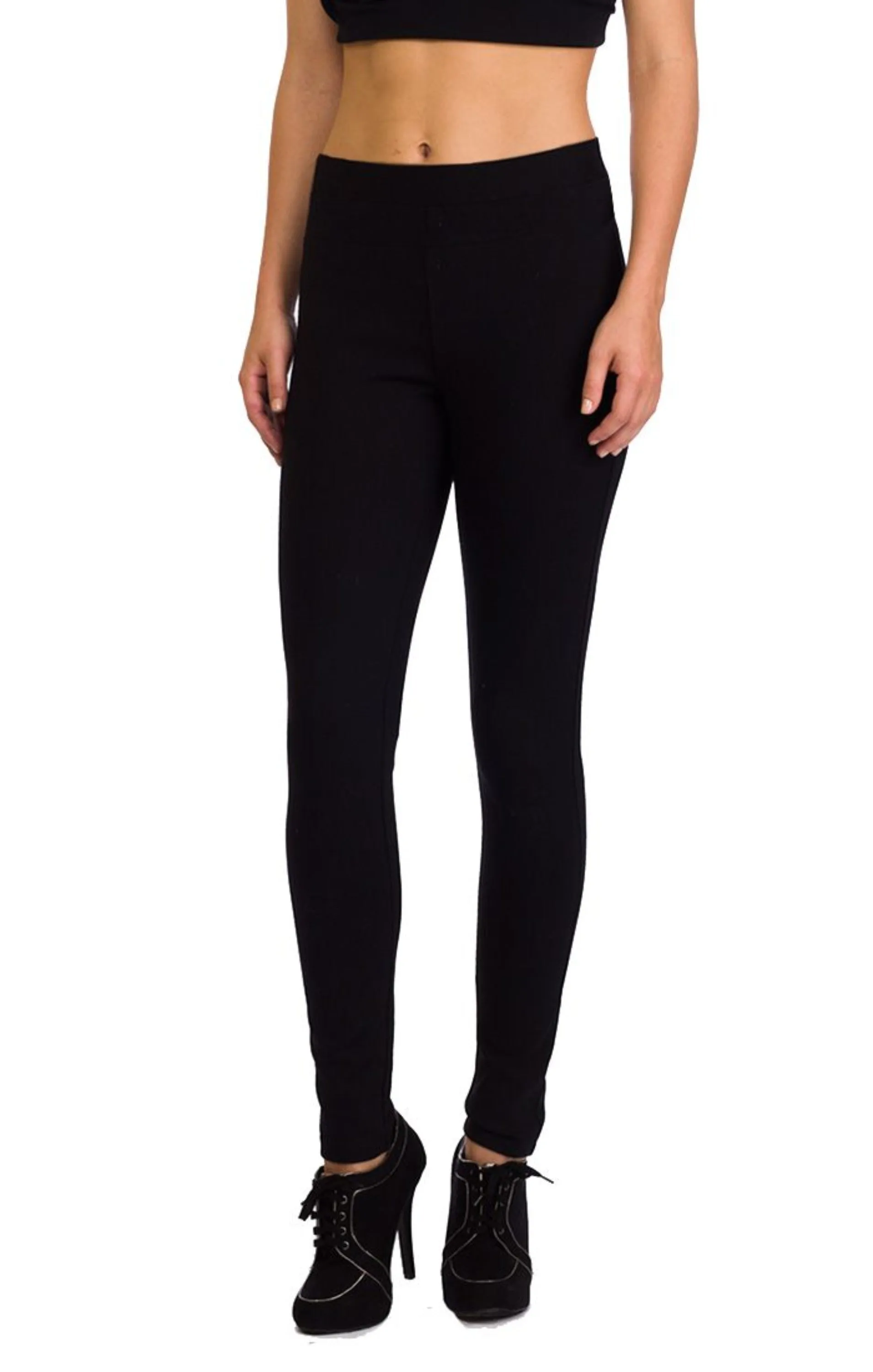 Paris Ponte Fitted Leggings sold by Love Token product image thumbnail 2