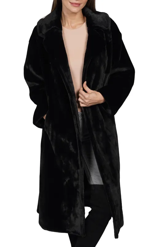 Freddy Long Faux Fur Coat sold by Love Token