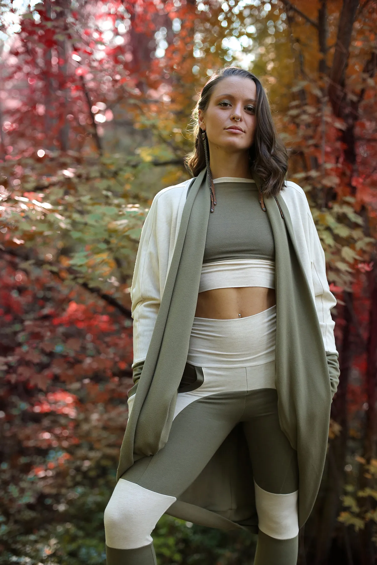 Reversible Cottonwood Cardigan sold by Love Tree