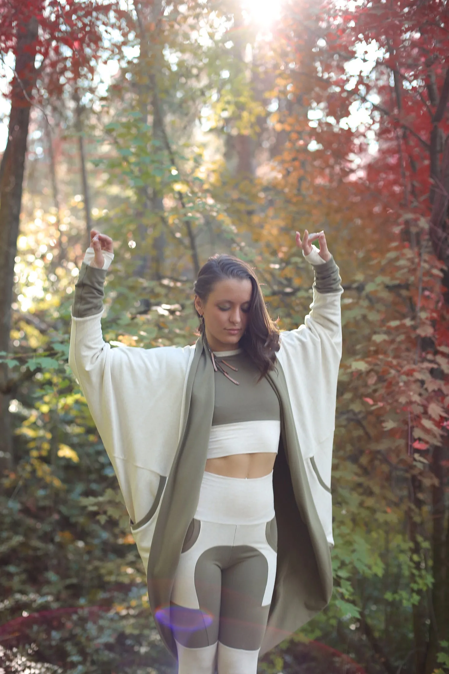 Reversible Cottonwood Cardigan sold by Love Tree product image thumbnail 3