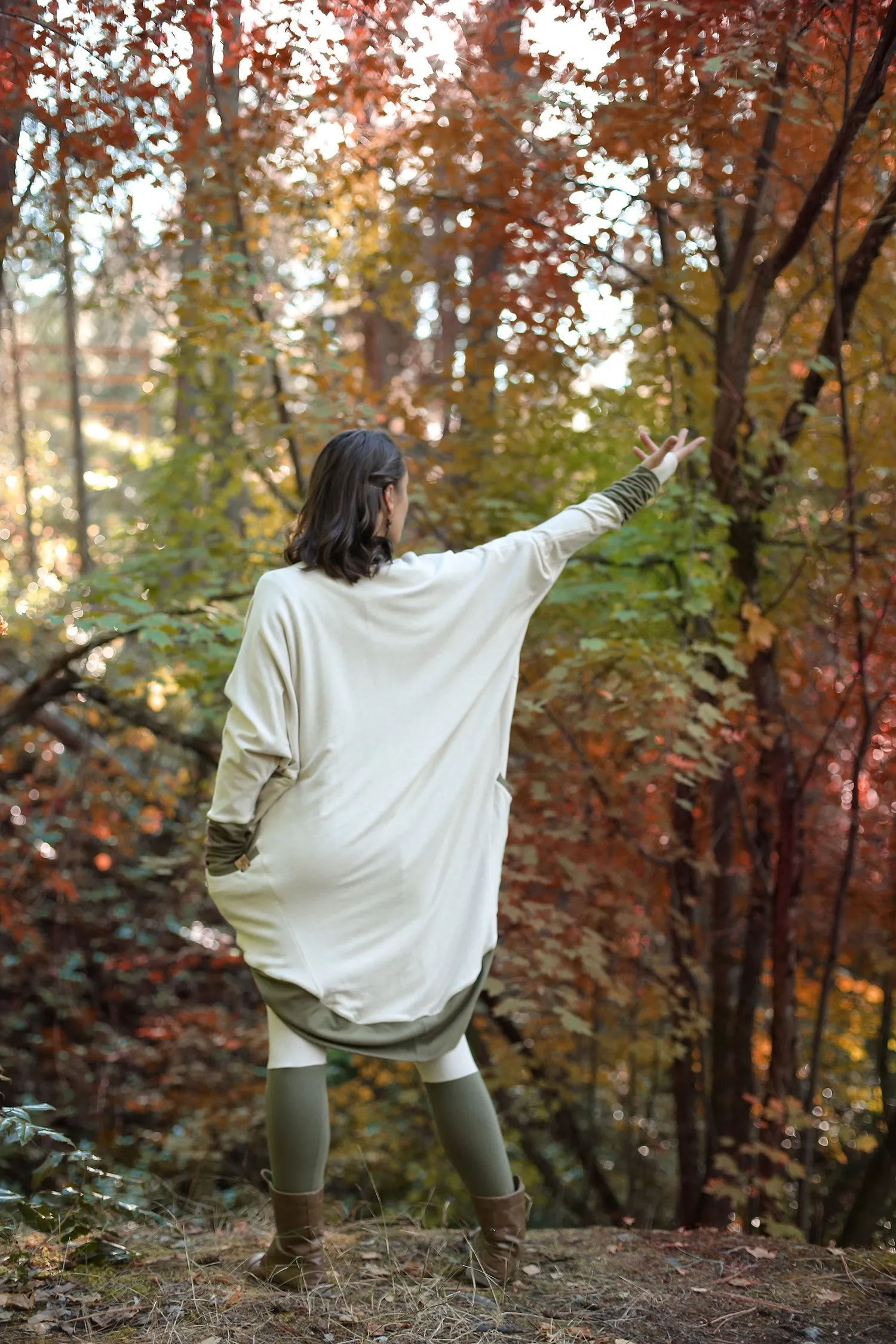 Reversible Cottonwood Cardigan sold by Love Tree product image thumbnail 4