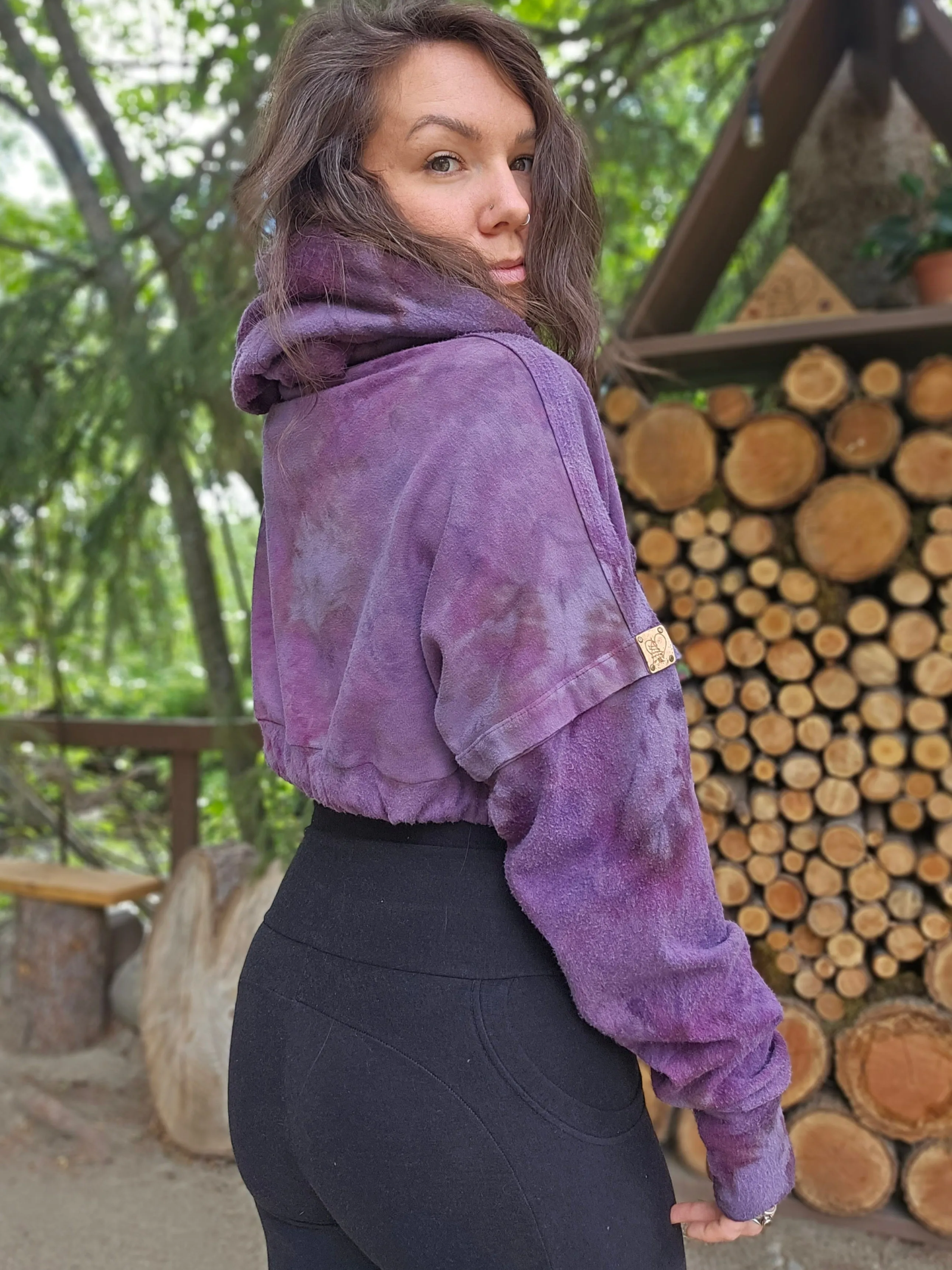 MTO Hemlock Cropped Hoodie sold by Love Tree product image thumbnail 3