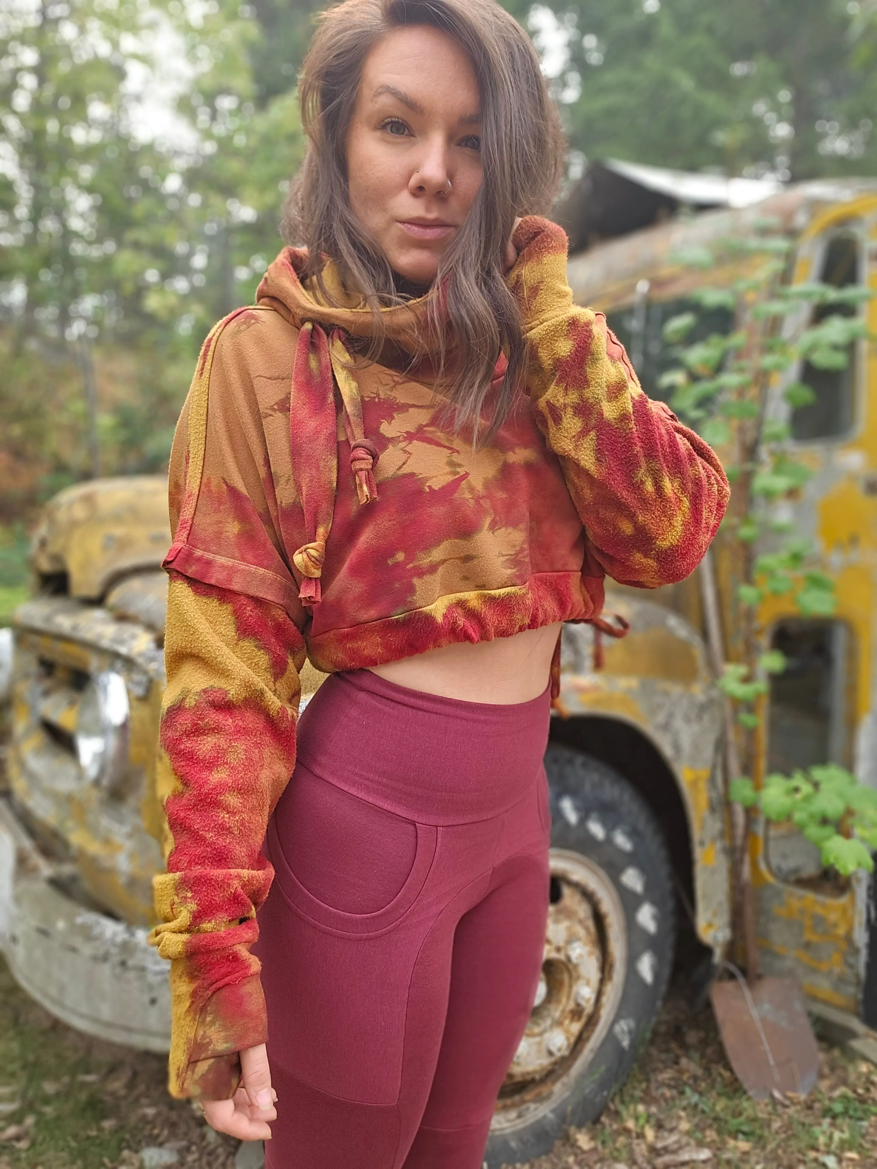 MTO Hemlock Cropped Hoodie sold by Love Tree product image thumbnail 4