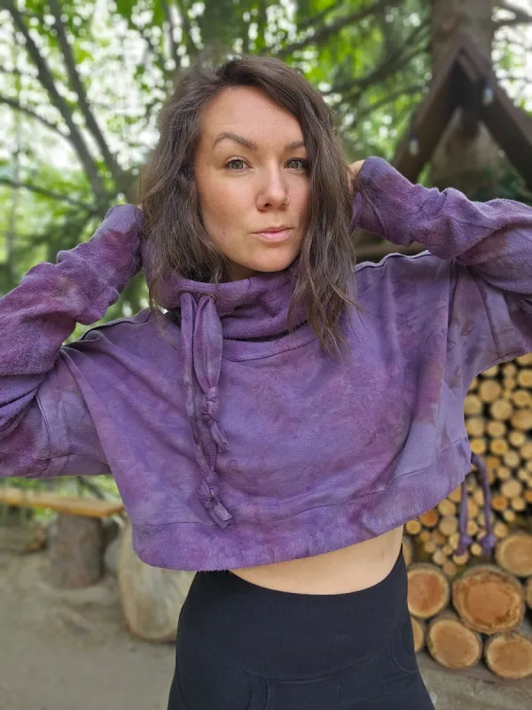 MTO Hemlock Cropped Hoodie sold by Love Tree