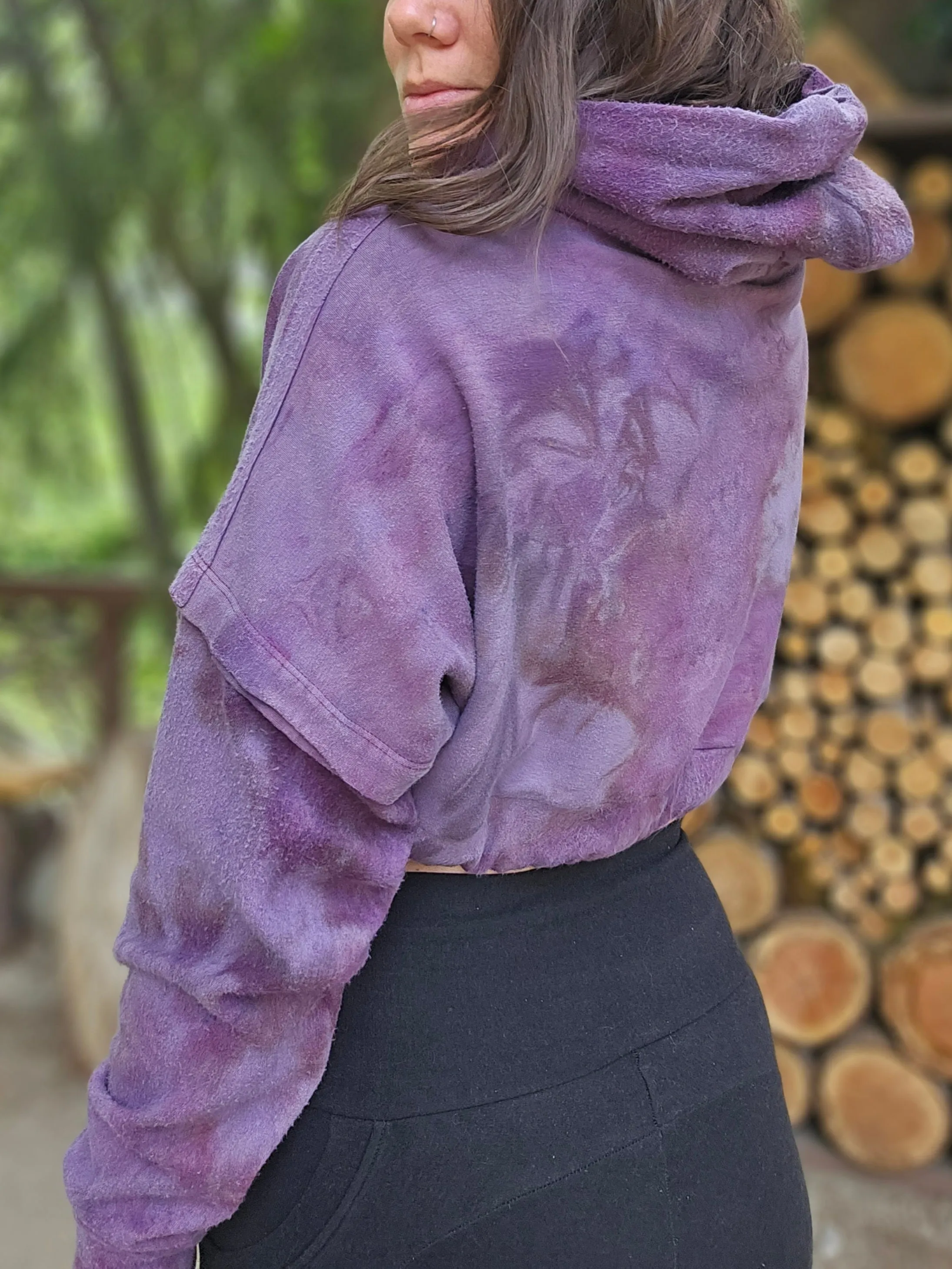 Limited Edition Hemlock Cropped Hoodie sold by Love Tree product image thumbnail 3