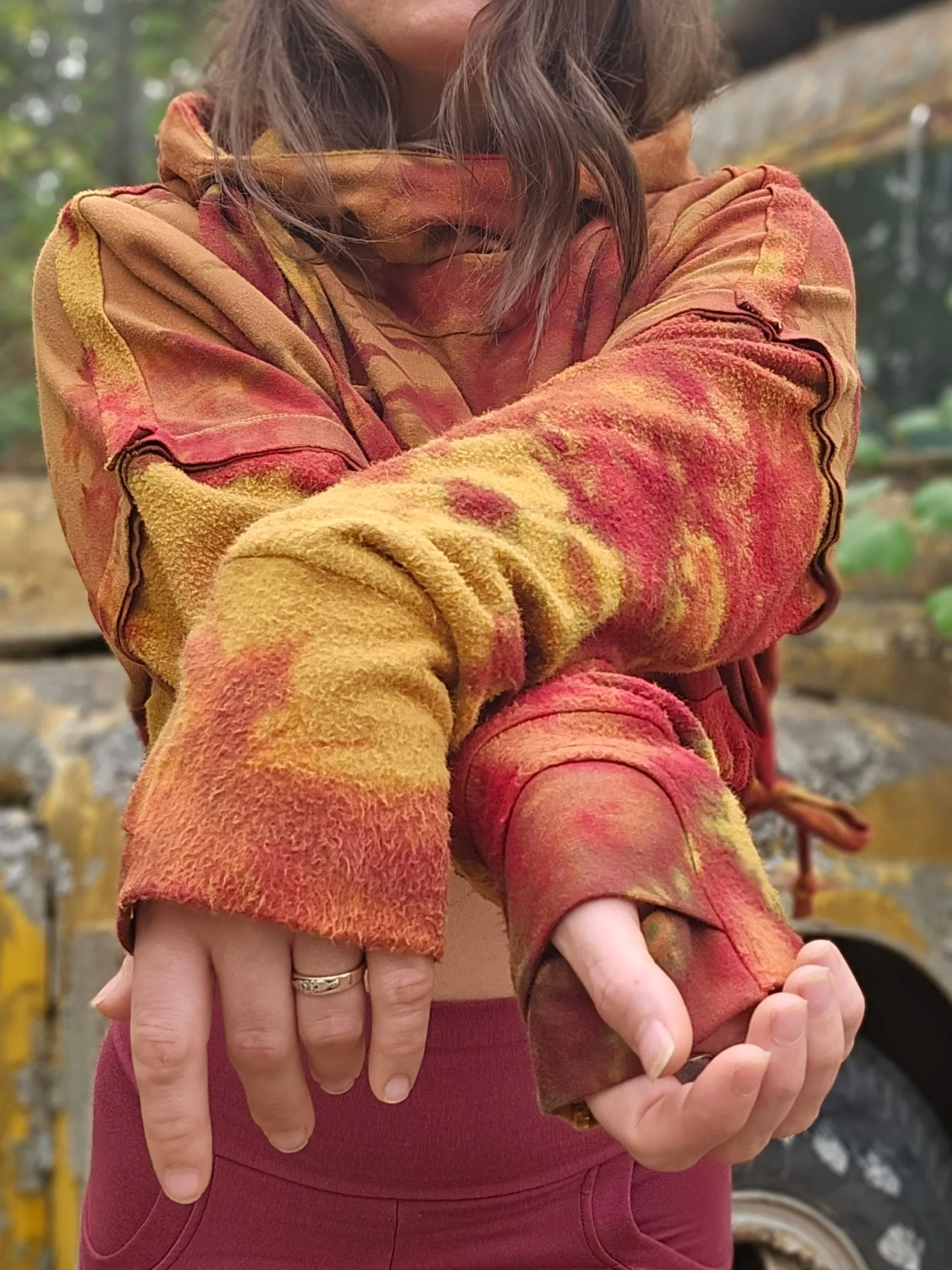 Limited Edition Hemlock Cropped Hoodie sold by Love Tree product image thumbnail 5