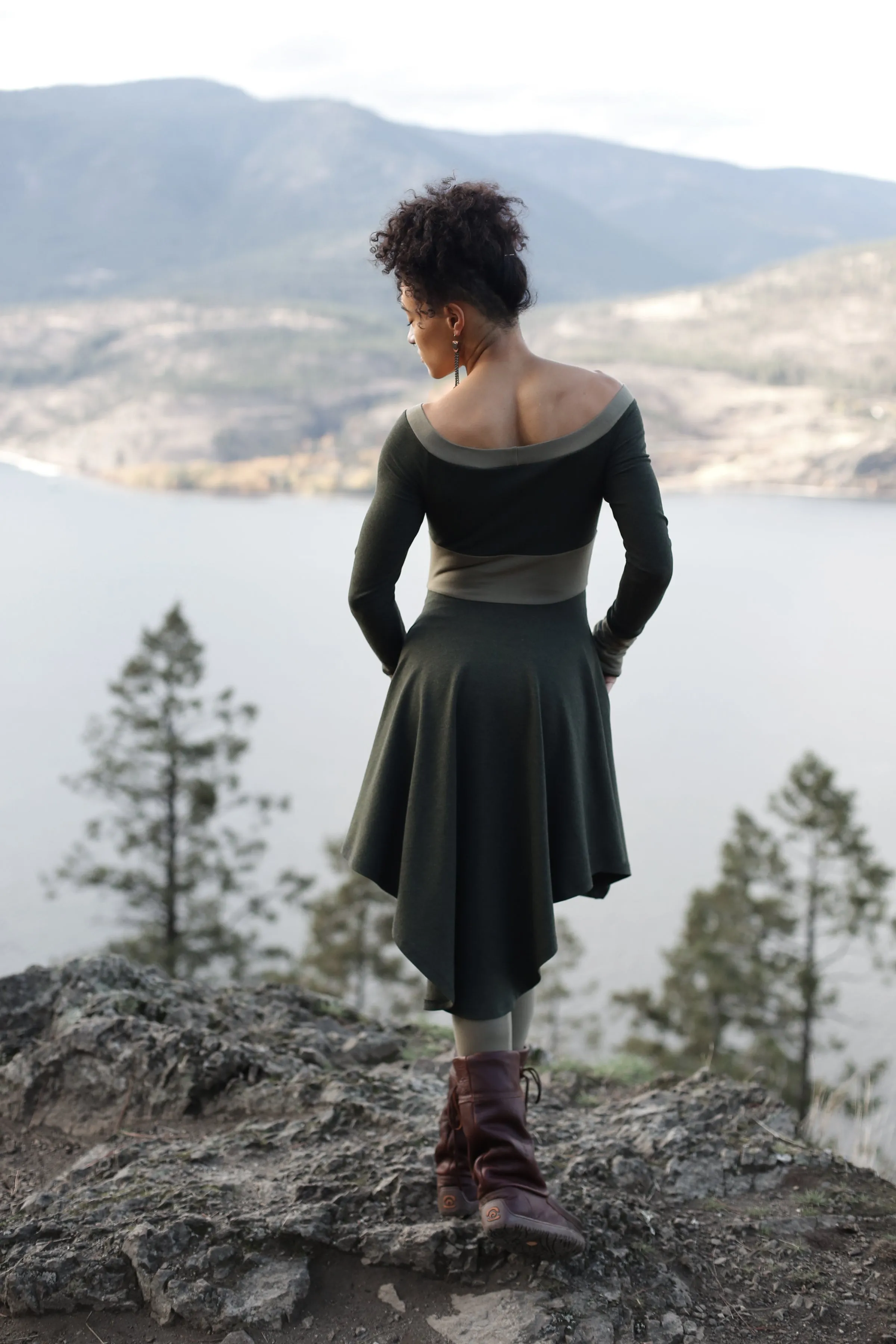 Long Sleeve Rosewood Dress sold by Love Tree product image thumbnail 5