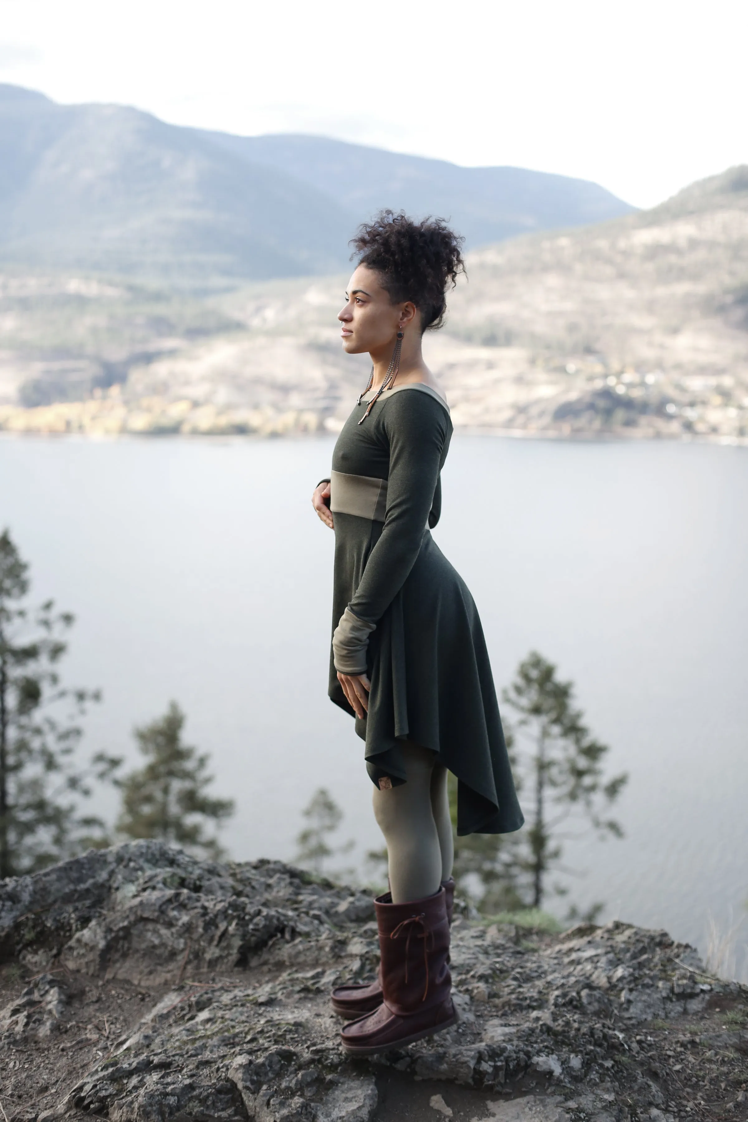 Long Sleeve Rosewood Dress sold by Love Tree product image thumbnail 4