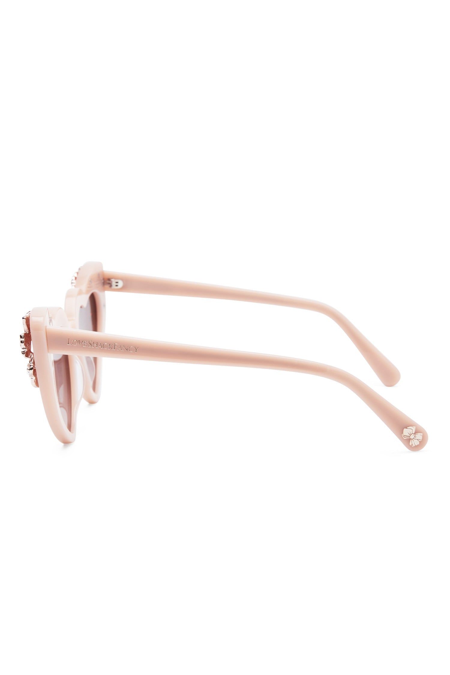 Amalia Heart Sunglasses sold by LoveShackFancy product image thumbnail 5