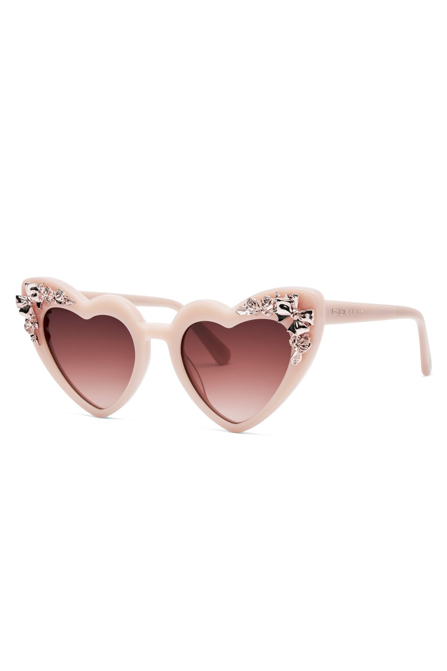 Amalia Heart Sunglasses sold by LoveShackFancy product image thumbnail 3