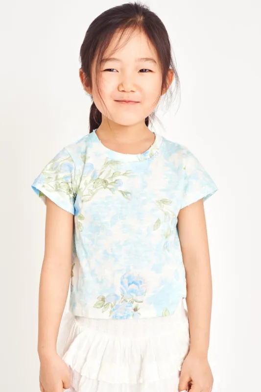 Girls Mini Calix Cotton Tee sold by LoveShackFancy
