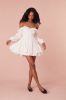 Zennia Off Shoulder Mini Dress sold by LoveShackFancy