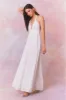 Love Halter Maxi Dress- IRIDESCENT SLATE sold by LoveShackFancy