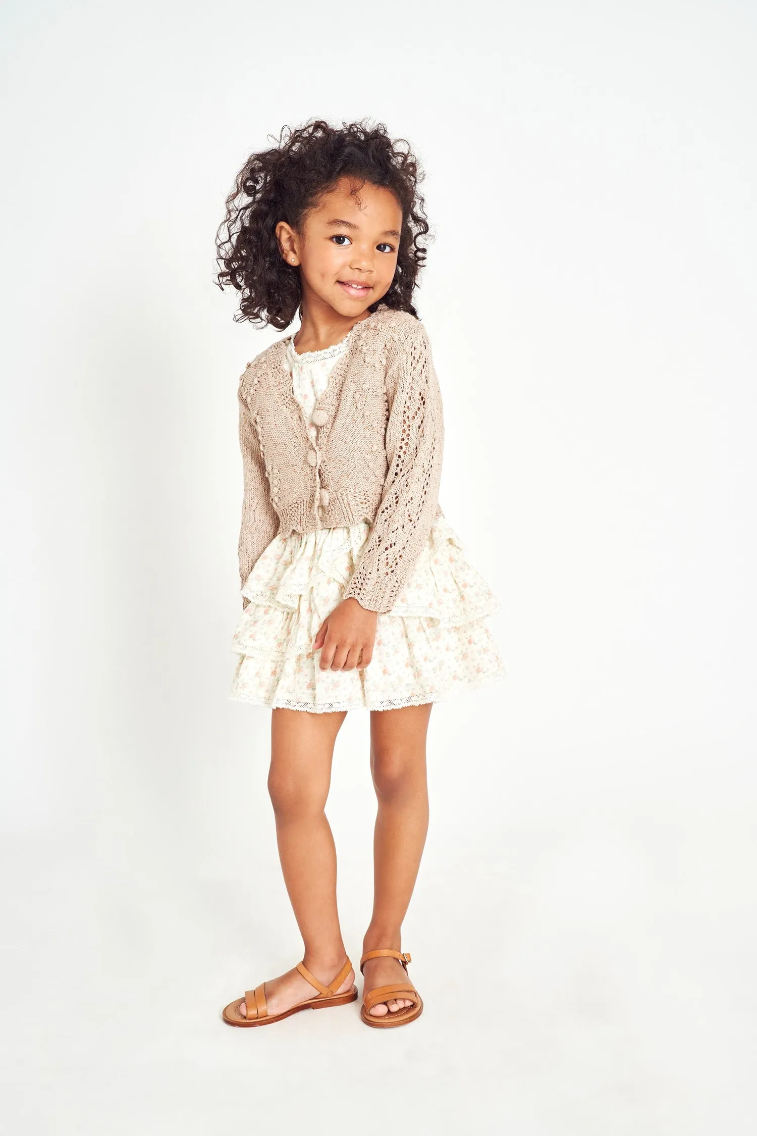 Girls Lovella Cardigan sold by LoveShackFancy product image thumbnail 2