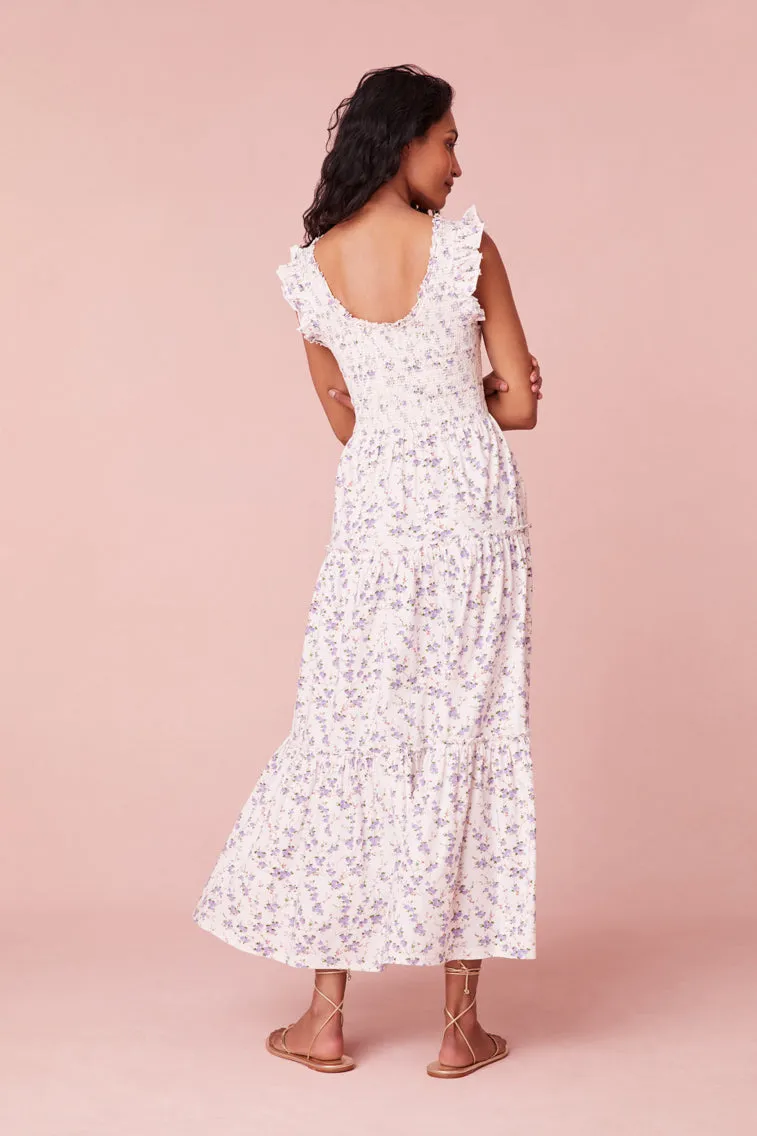 Chessie Floral Dress sold by LoveShackFancy product image thumbnail 5