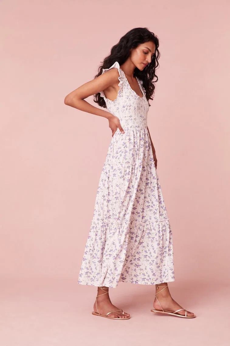 Chessie Floral Dress sold by LoveShackFancy product image thumbnail 4