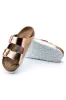 Birkenstock Arizona Metalic Two-Strap Sandal sold by LoveShackFancy