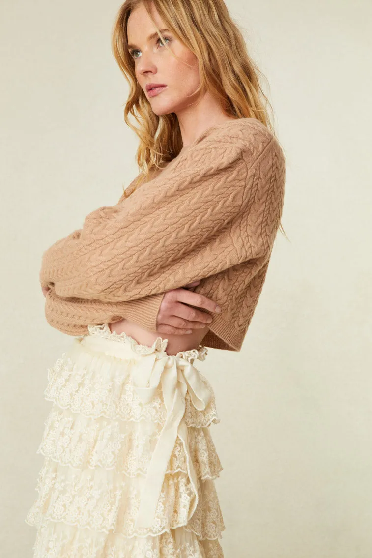 Dover Maxi Skirt sold by LoveShackFancy product image thumbnail 3