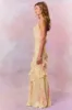 Rialto Floral Chiffon Maxi Dress sold by LoveShackFancy