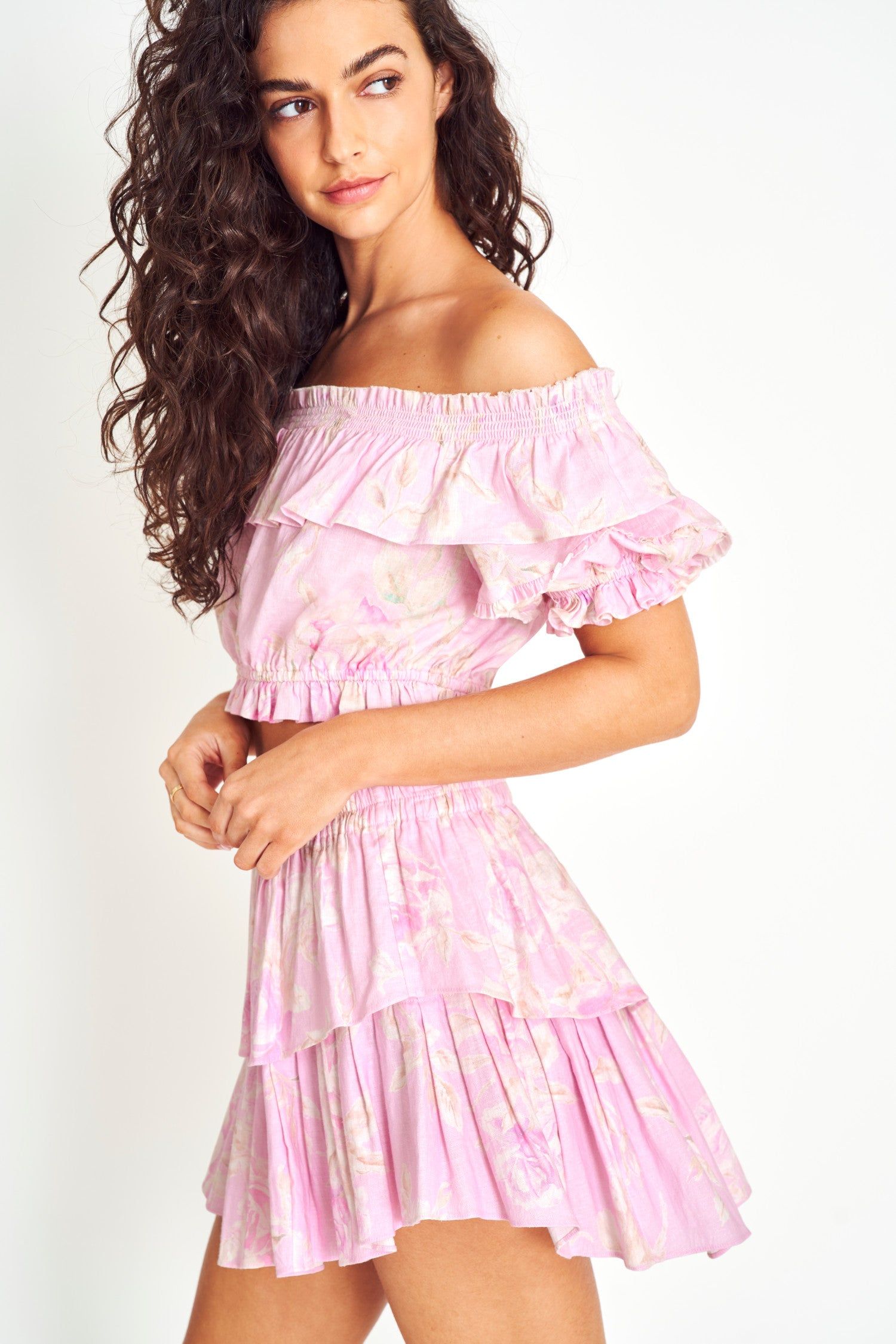 Audrille Crop Top sold by LoveShackFancy product image thumbnail 2