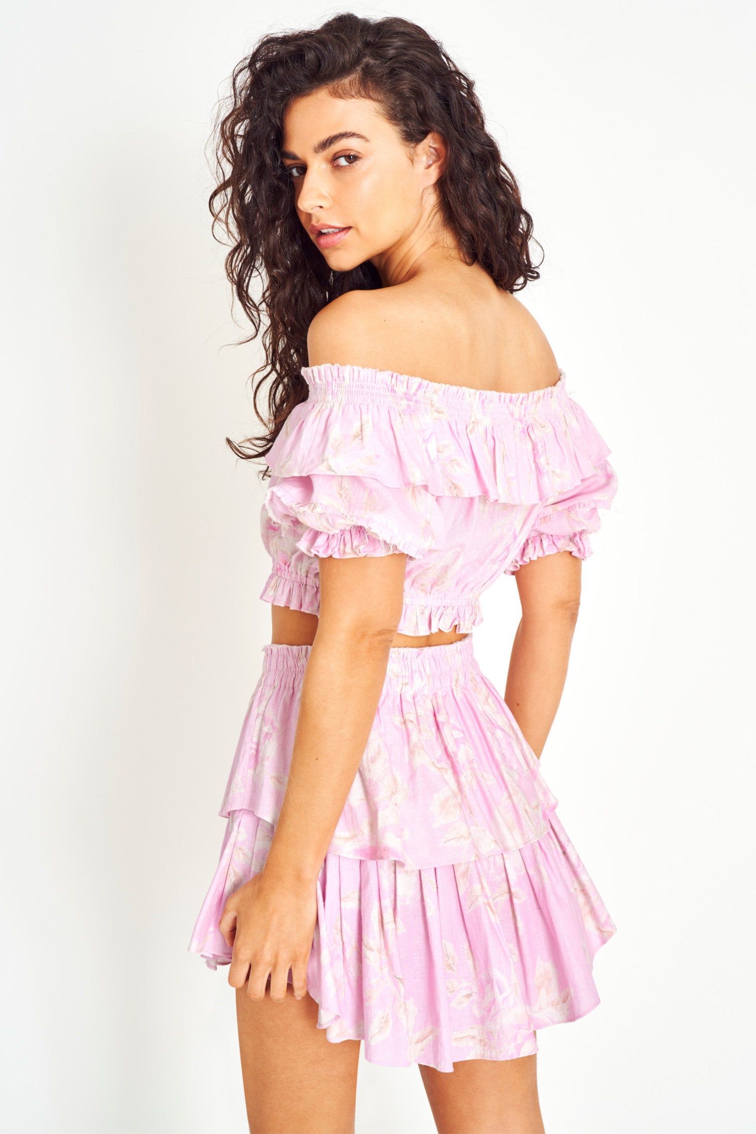 Audrille Crop Top sold by LoveShackFancy product image thumbnail 5