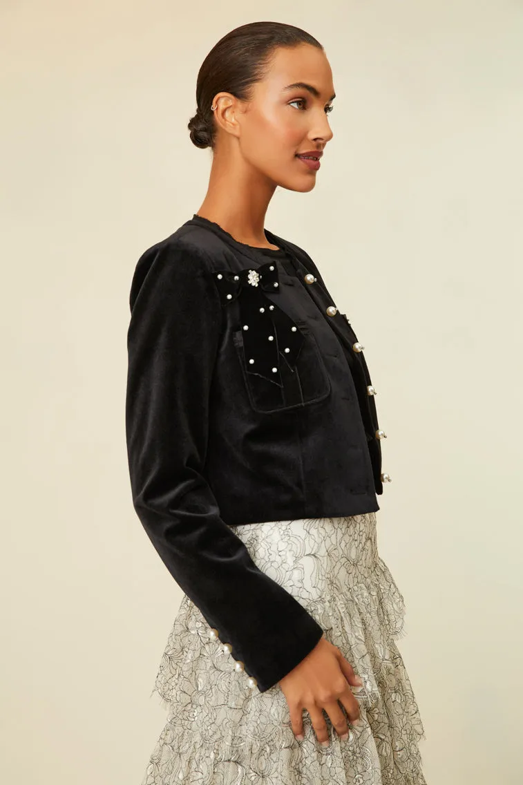 Clarkson Crop Jacket sold by LoveShackFancy product image thumbnail 5