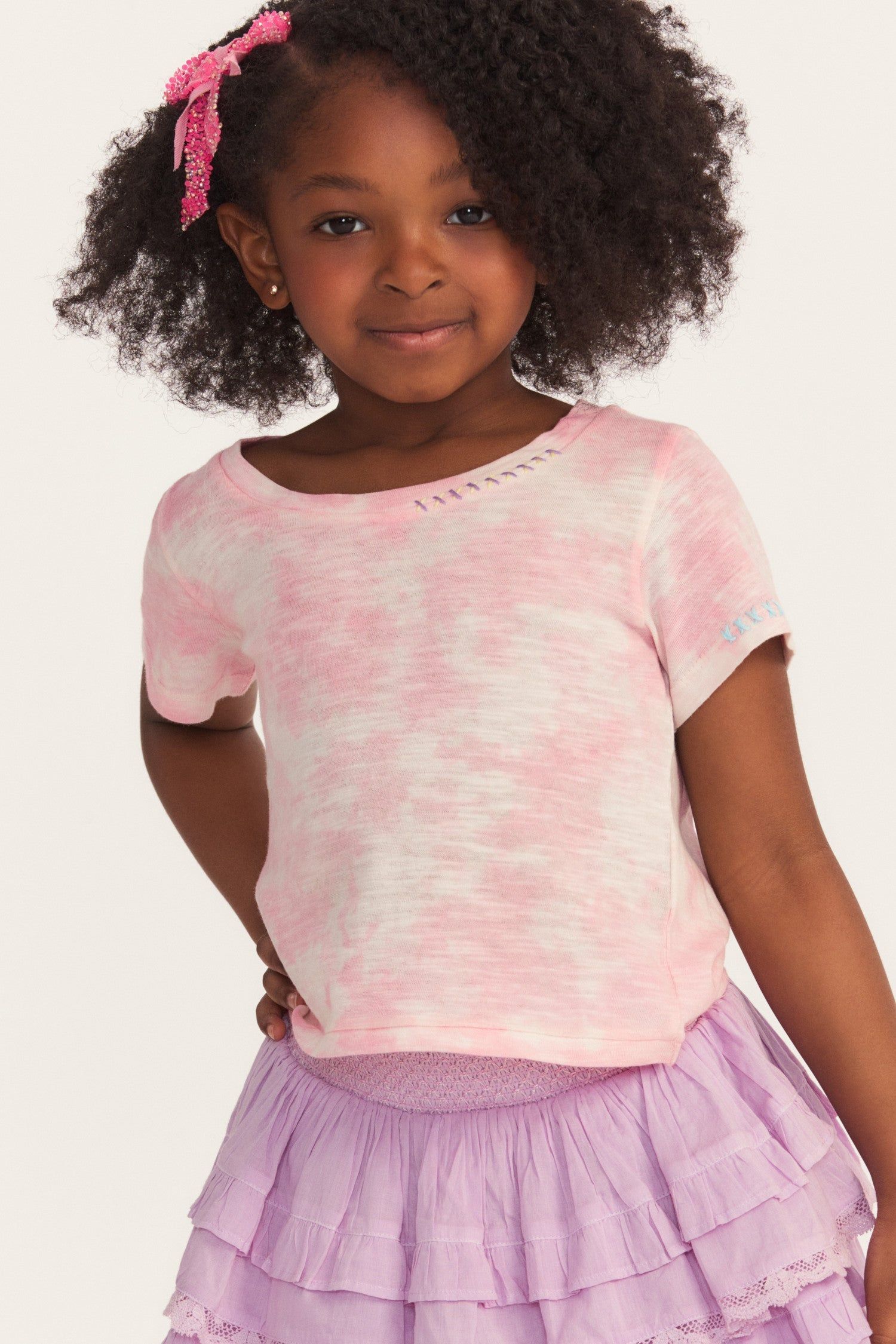Girls Mini Calix Tee sold by LoveShackFancy product image thumbnail 4
