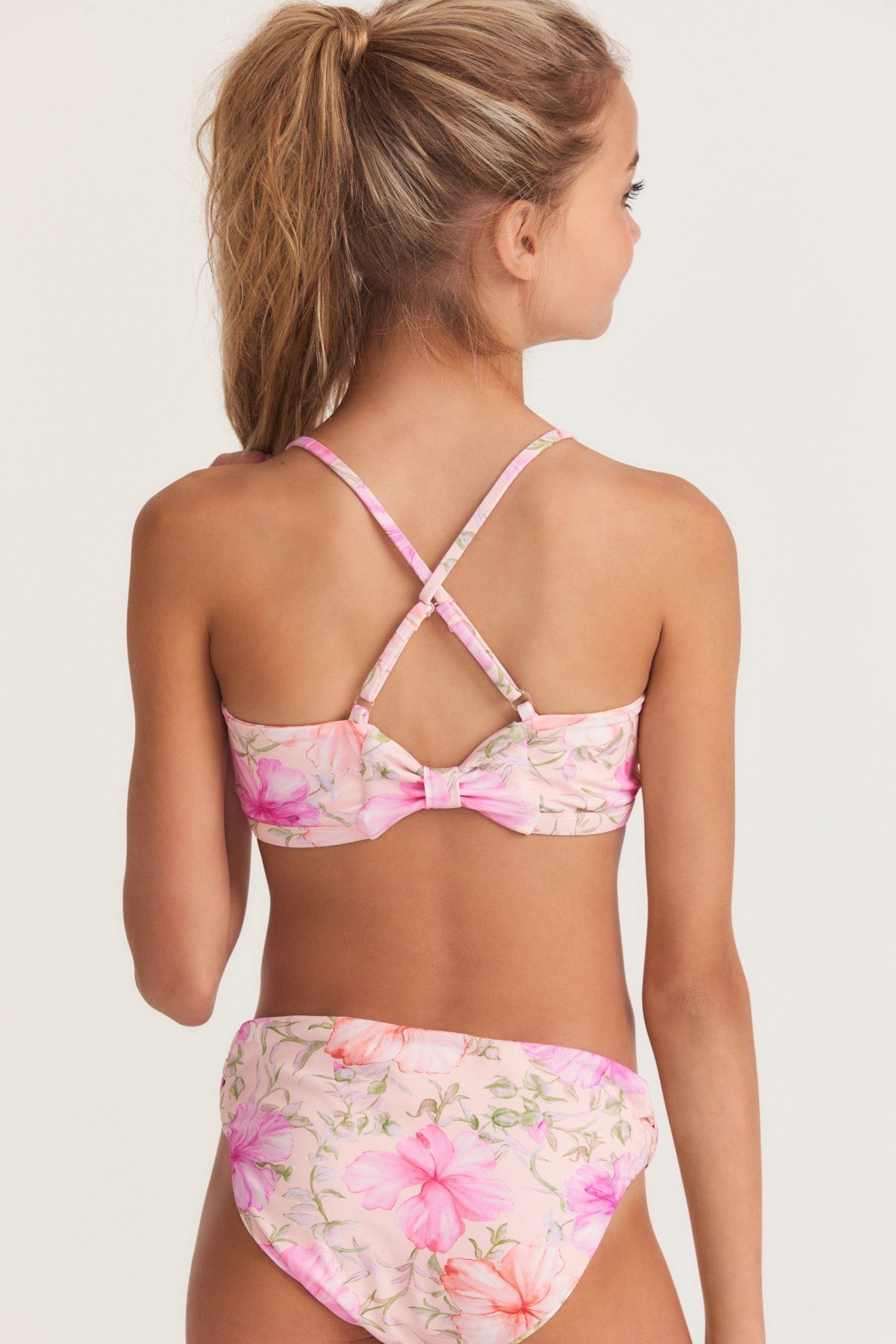 LoveShackFancy x Hurley Girls Reversible Bikini Set sold by LoveShackFancy product image thumbnail 5