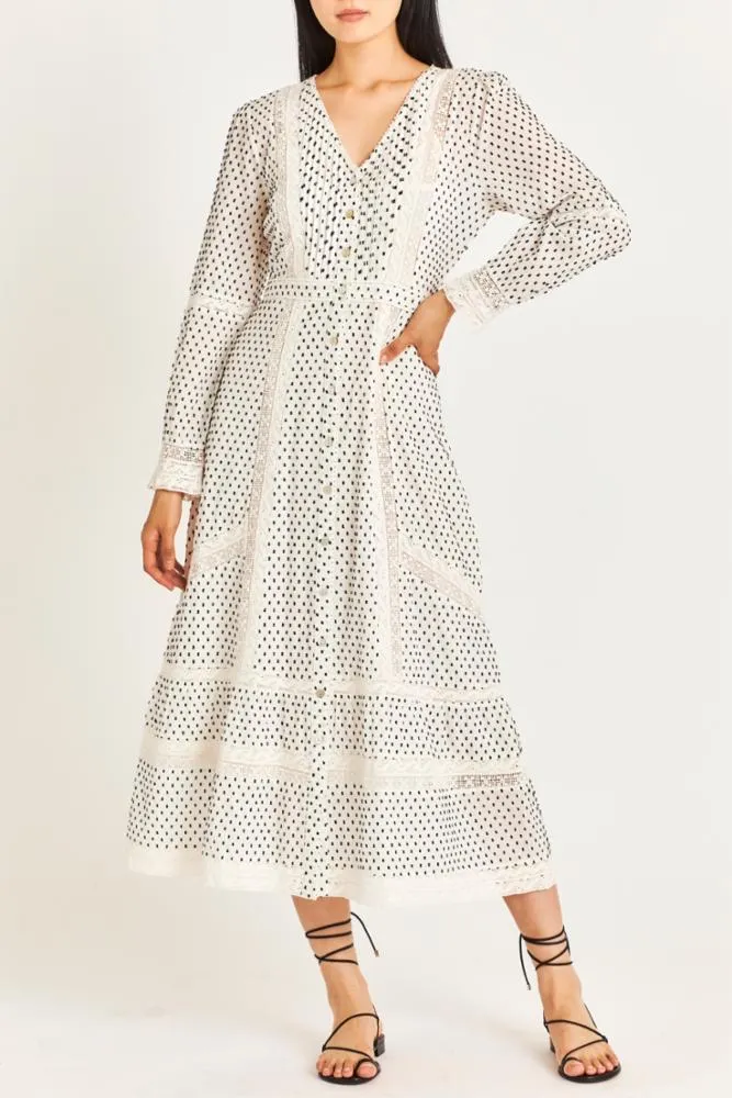 Desert Victorian Midi Dress sold by LoveShackFancy