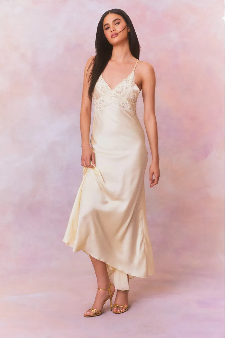 Kesslyn Slip Maxi Dress sold by LoveShackFancy product image thumbnail 3